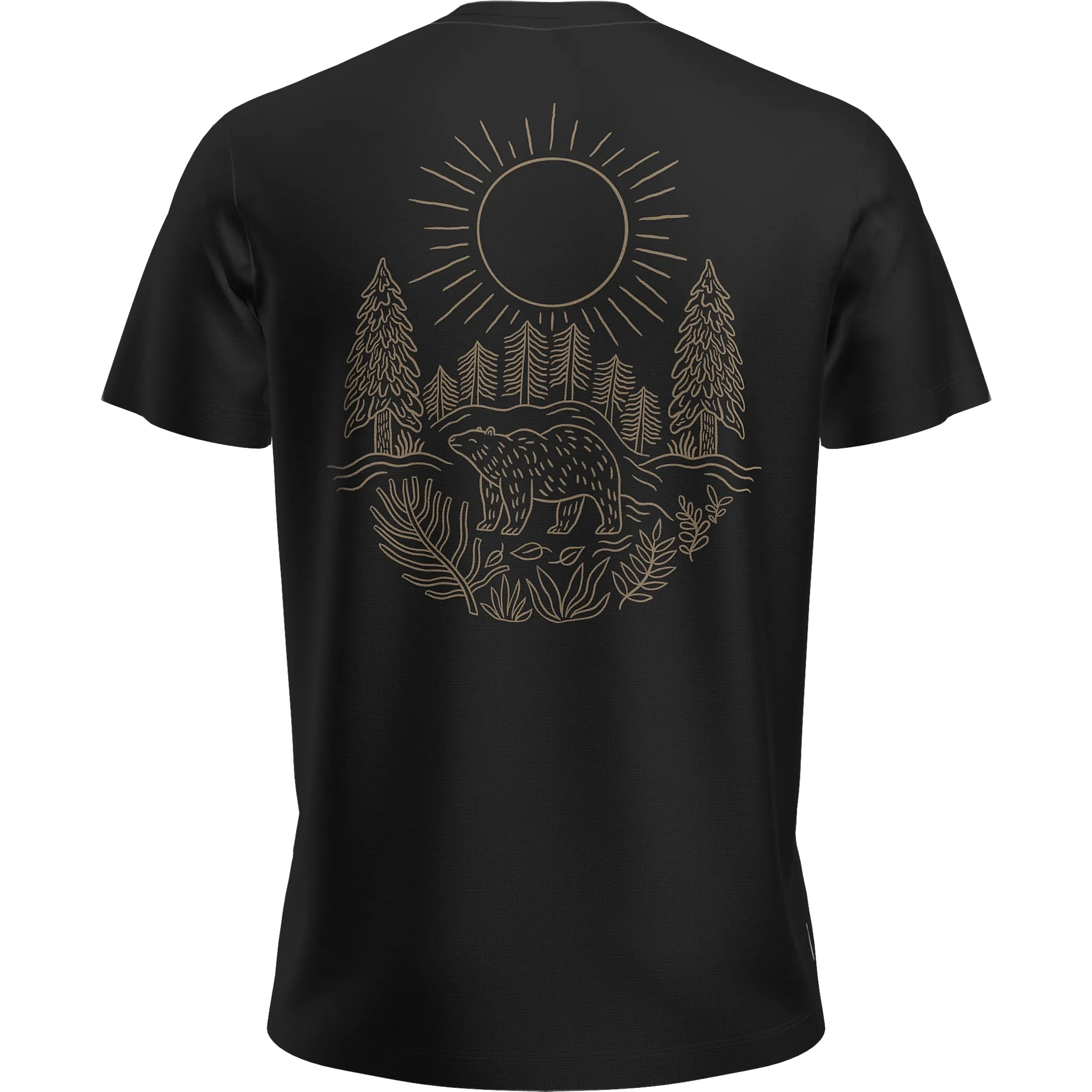 Tech Lite SS Forest Foot Tee Men