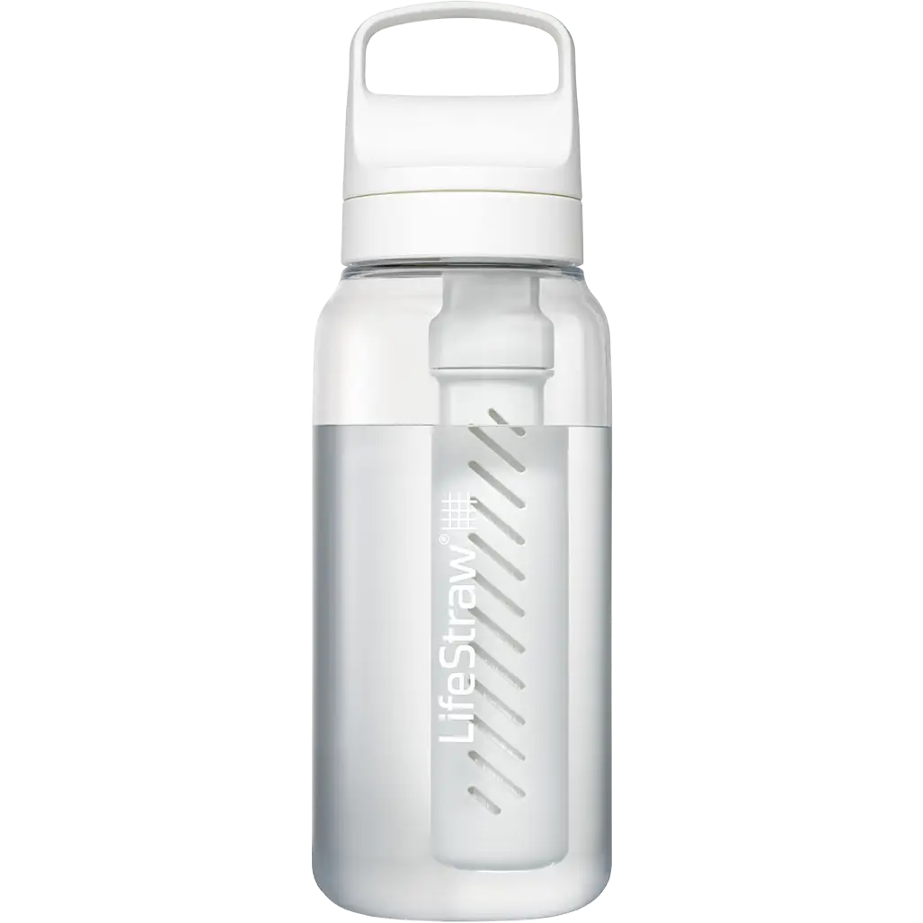 LifeStraw Go 2.0 Water Filter Bottle 1 liter - Clear - One size - Vandflaske