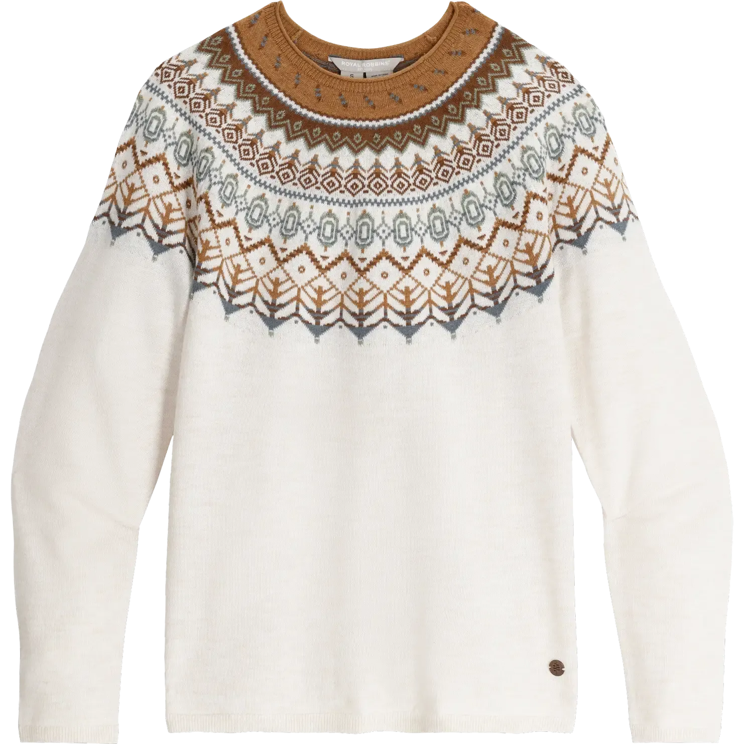 Westlands Fairisle Crew Women uldtrøje