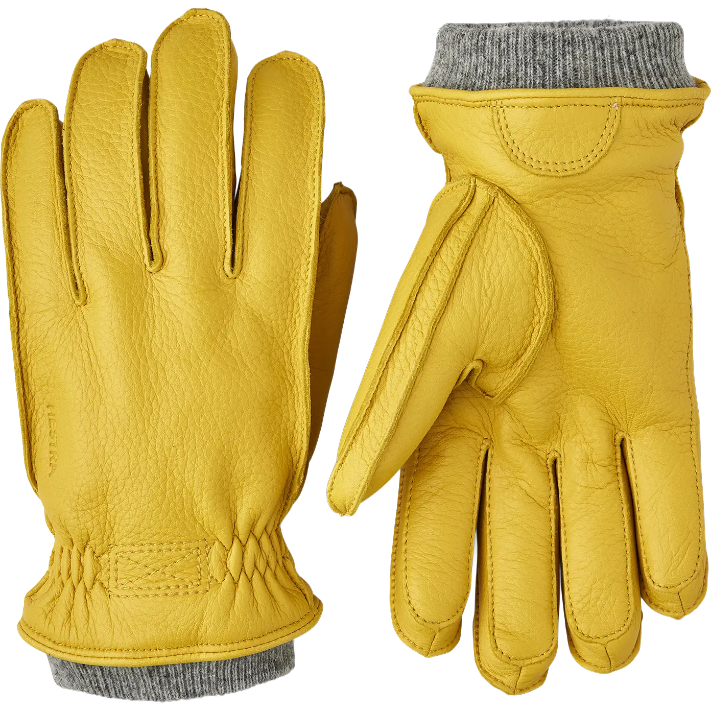 Hestra Olav Men herrehandsker - Natural Yellow - 10