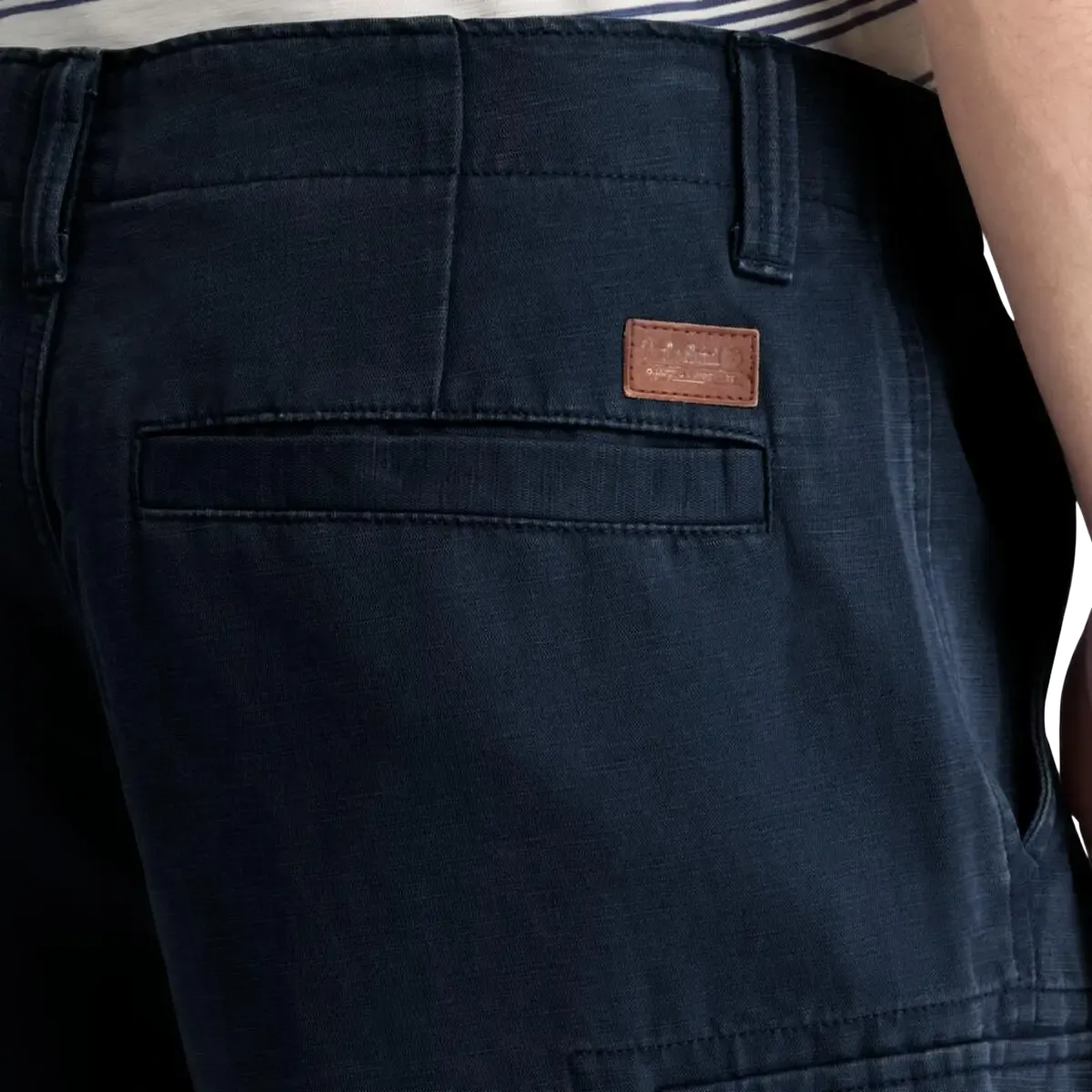 Brookline Cotton Linen Cargo Shorts