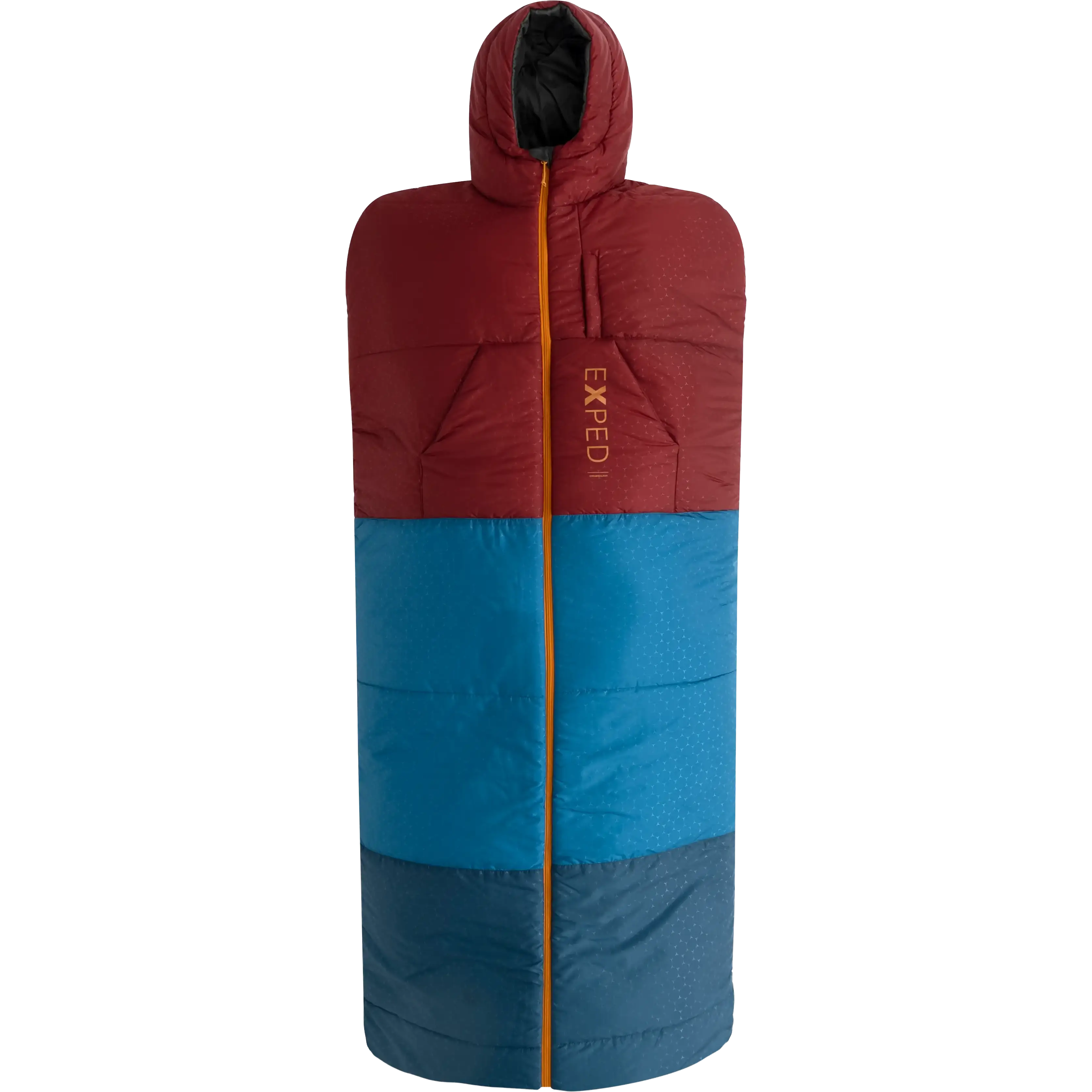 Exped Dreamwalker M fibersovepose - Burgundy - One size - Sommersovepose med fiber