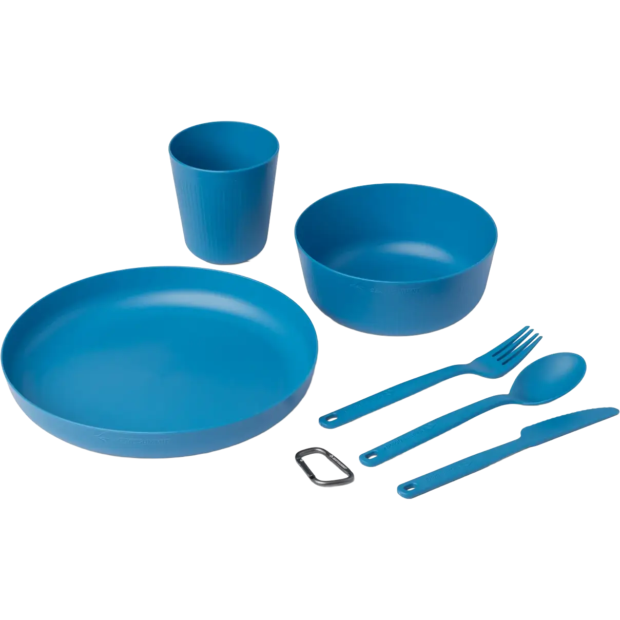 Sea to Summit Camp Dinnerware Set 6 Pieces - Cendre Blue - One size - Spisegrej