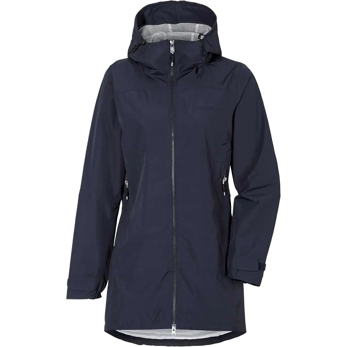 Didriksons Hilde Parka 3 Women regnjakke - Dark Night Blue - 42 - Regnjakker