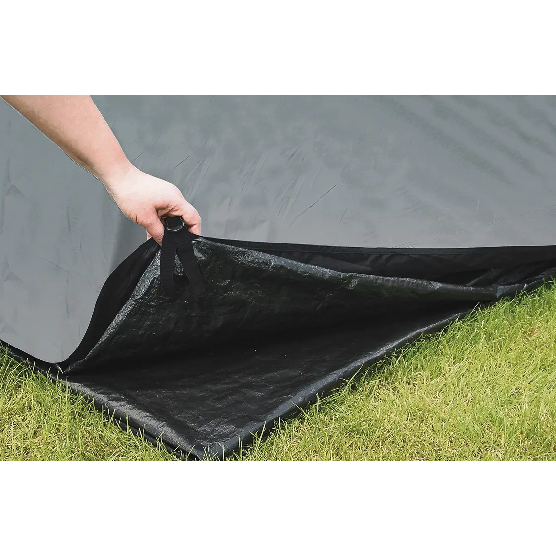 easy camp Footprint Skarvan 5 teltunderlag - Black - One size