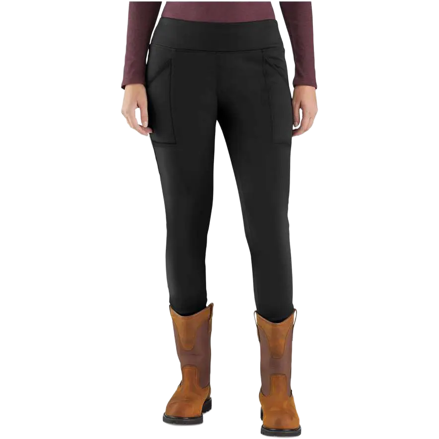 Carhartt Force Cold Weather Legging Women - Black - M - Tights