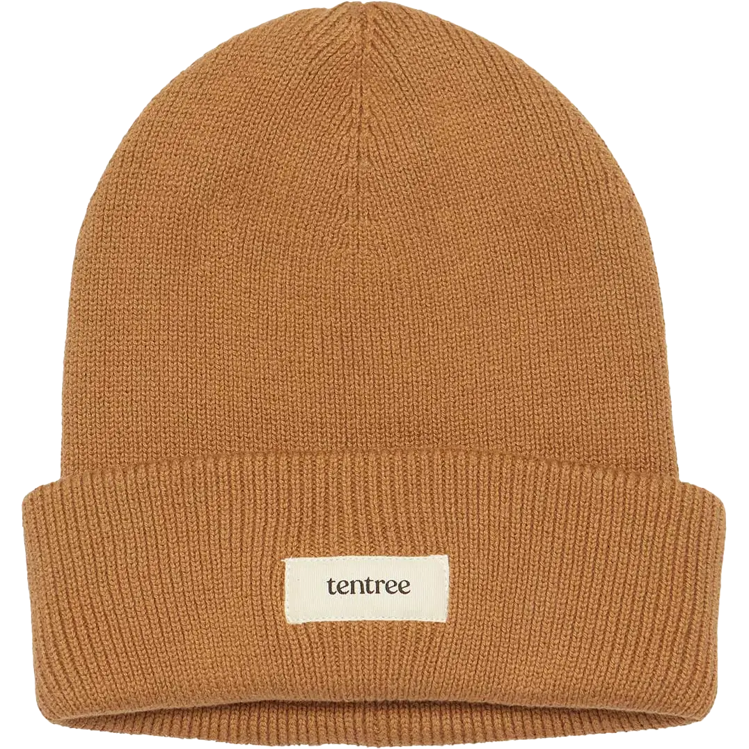 Tentree Cotton Patch Beanie hue - Foxtrot Brown - One size - Huer