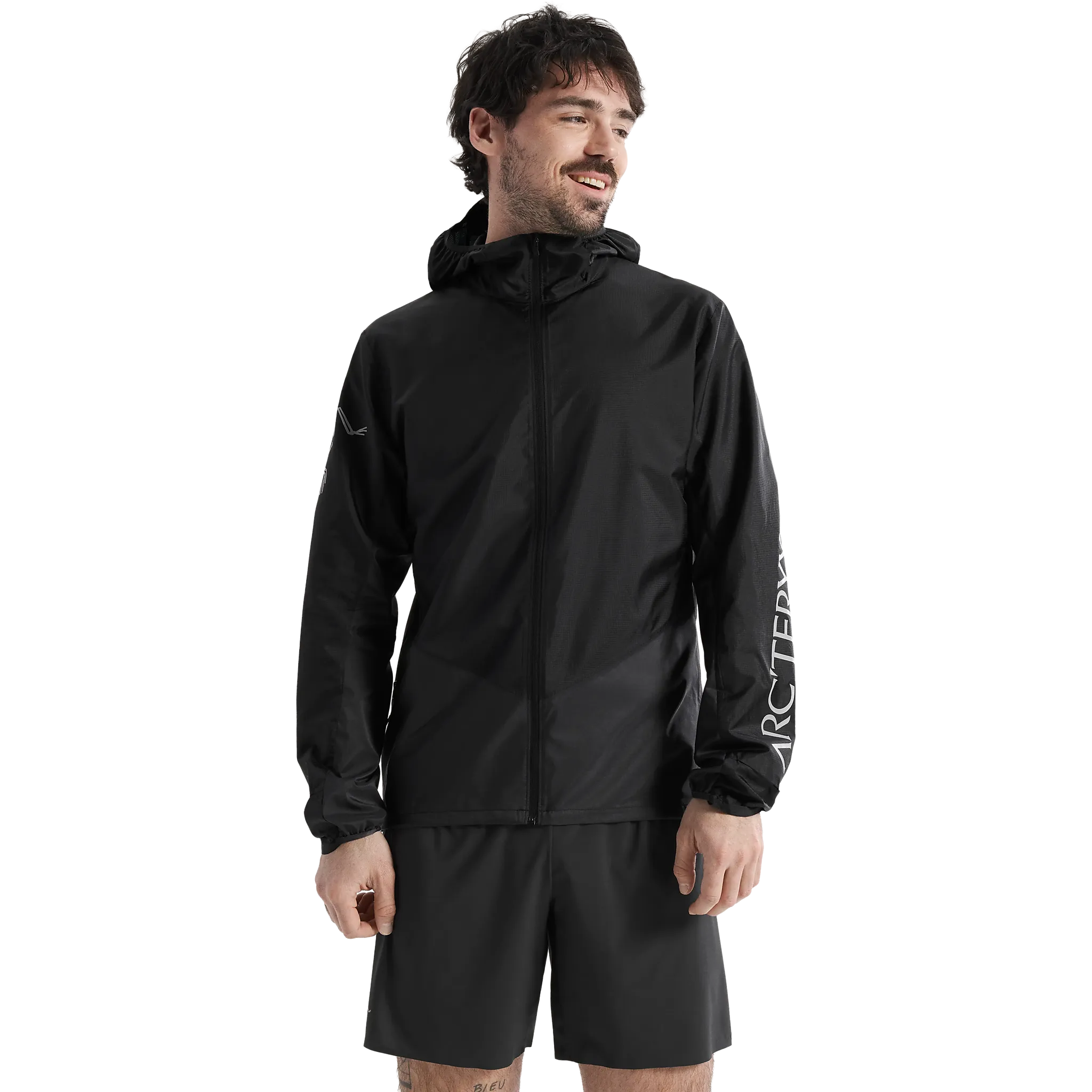 Windshell Norvan Norvan Windshell Hoody Men - Black/Graphite