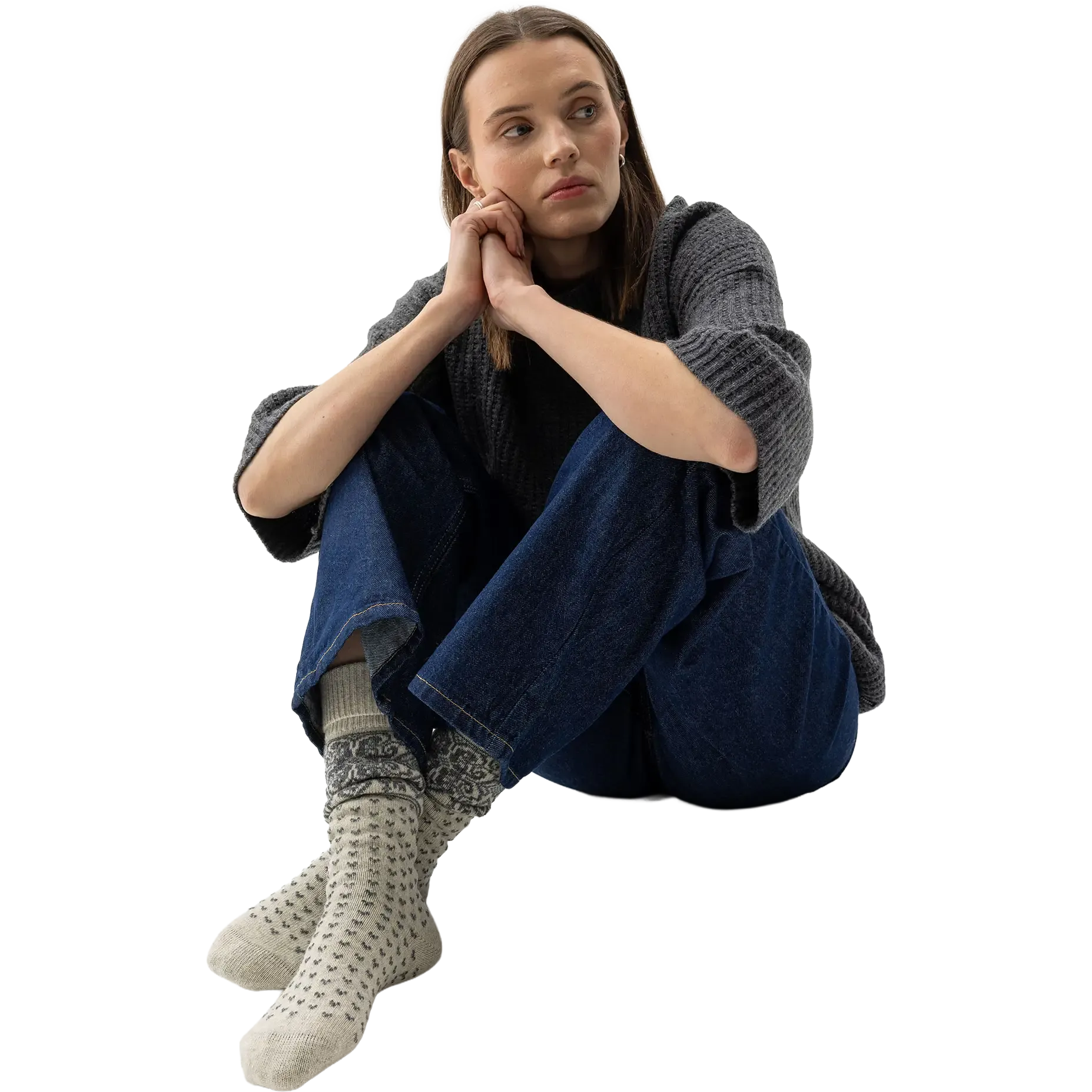 Sundborn Raggsocka ullstrumpor