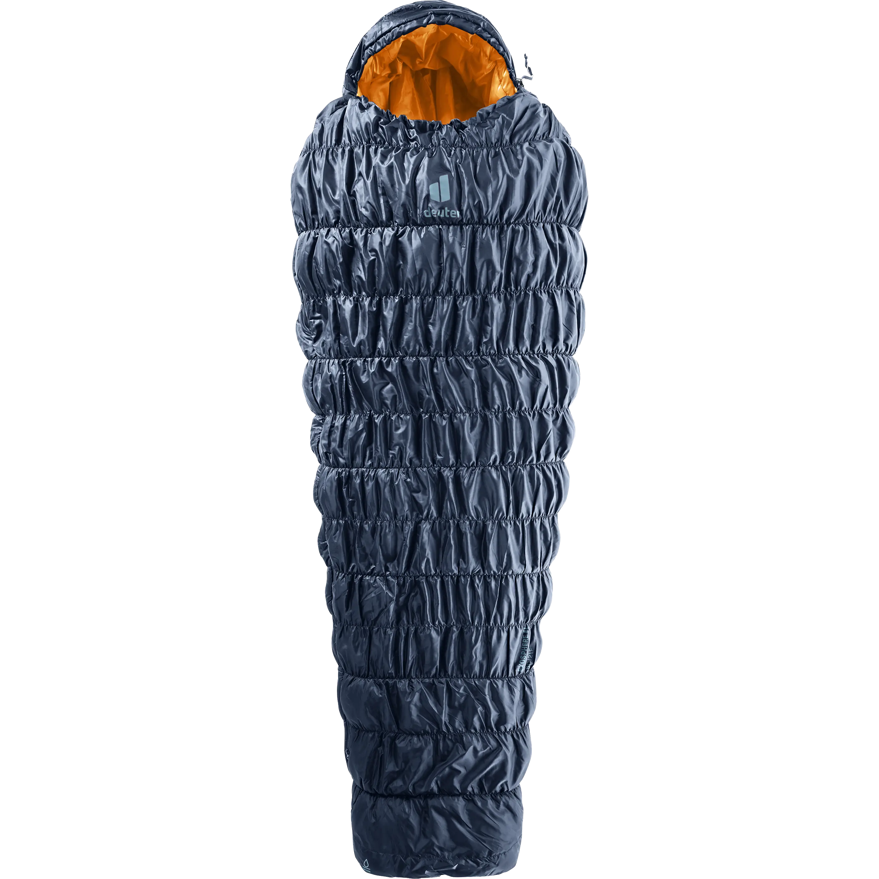 Deuter Exosphere -6 EL fibersovepose - Ink/Maple - Left Zip - Vintersovepose med fiber