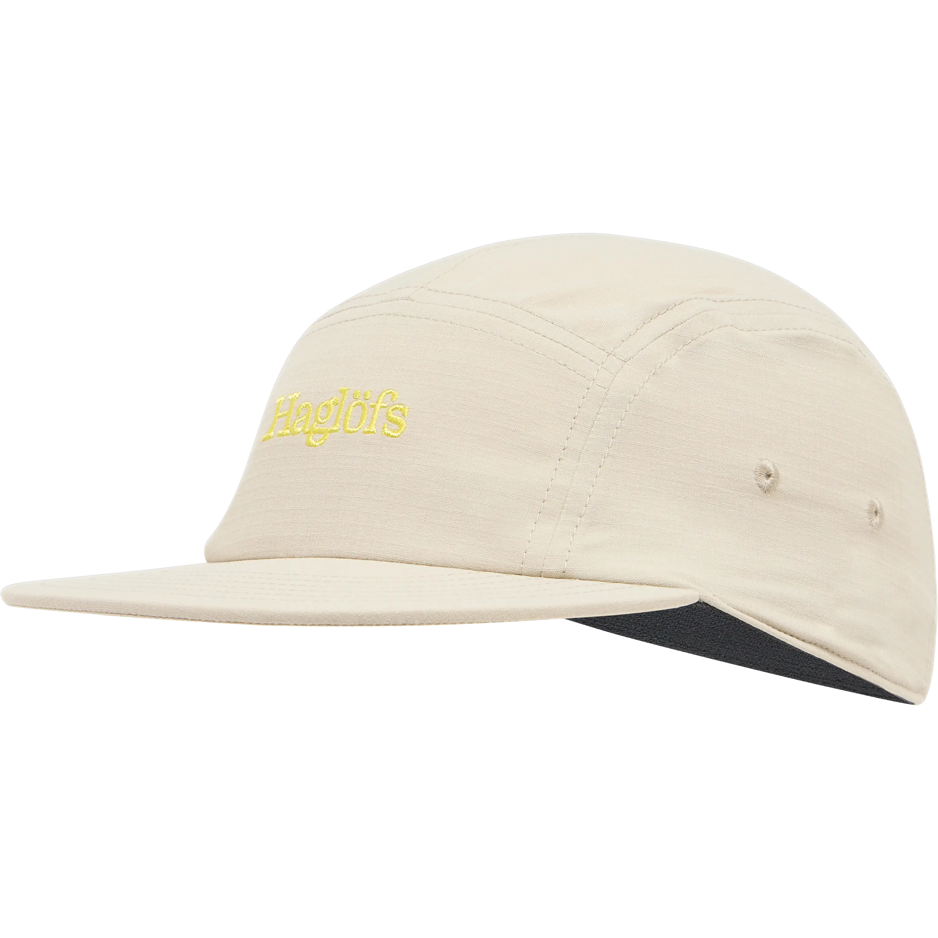 Haglöfs Brand Five Panel Cap - Chalk Beige - S/M - Kasket