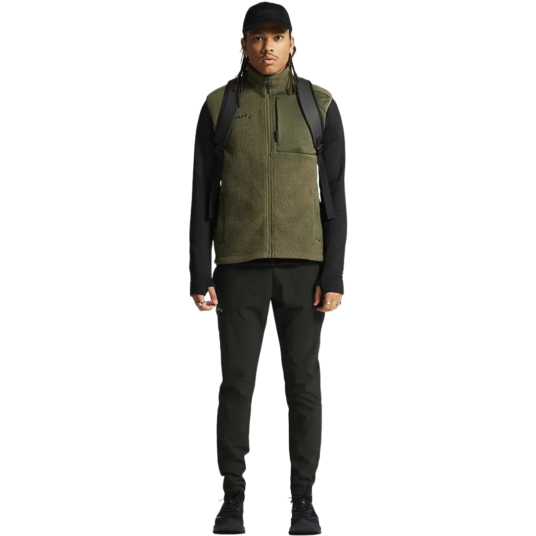 ADV Explore Pile Fleece Vest m/logo Men fleecevest
