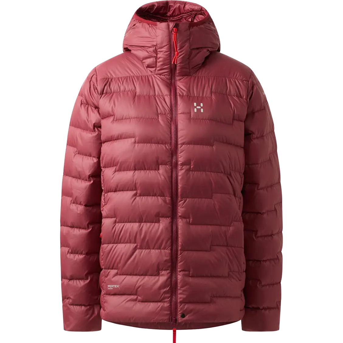 Haglöfs ROC Flash Down Hood Women dunjakke - Carmine Red - XL - Vinterjakker