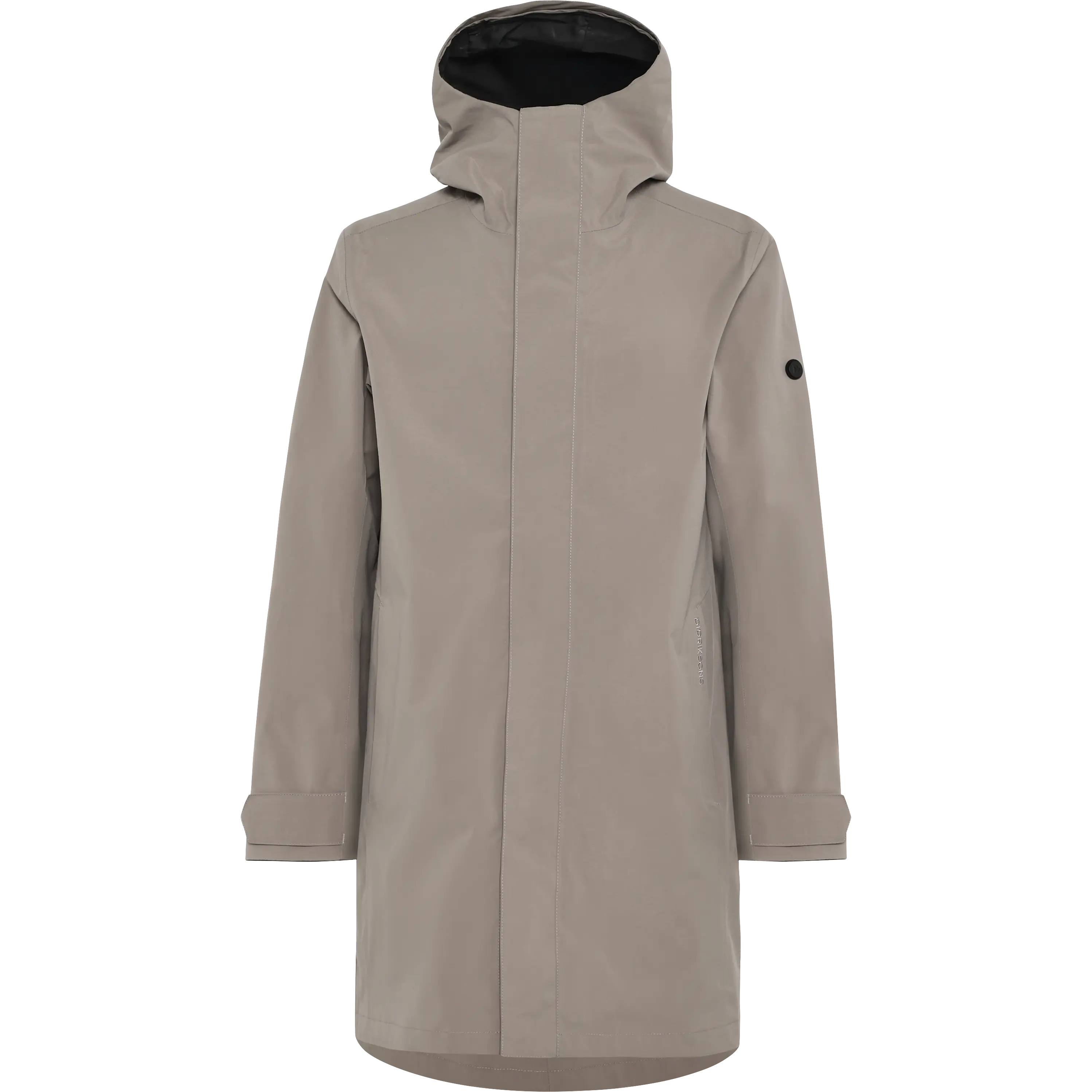 Didriksons George Parka Men - Ash Brown - XL - Regnjakker