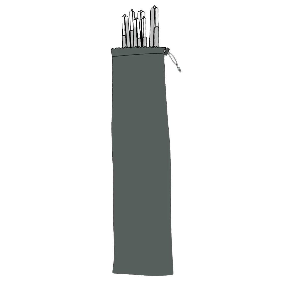Helsport Pole Set Svalbard 6 Camp teltstænger - One size