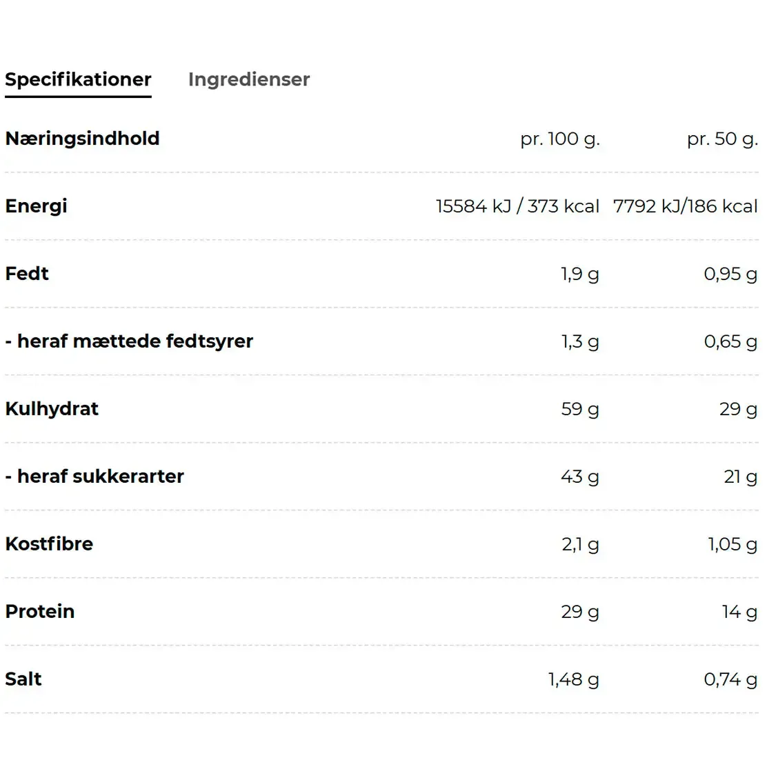 Recovery Bær/Citrus 400 g