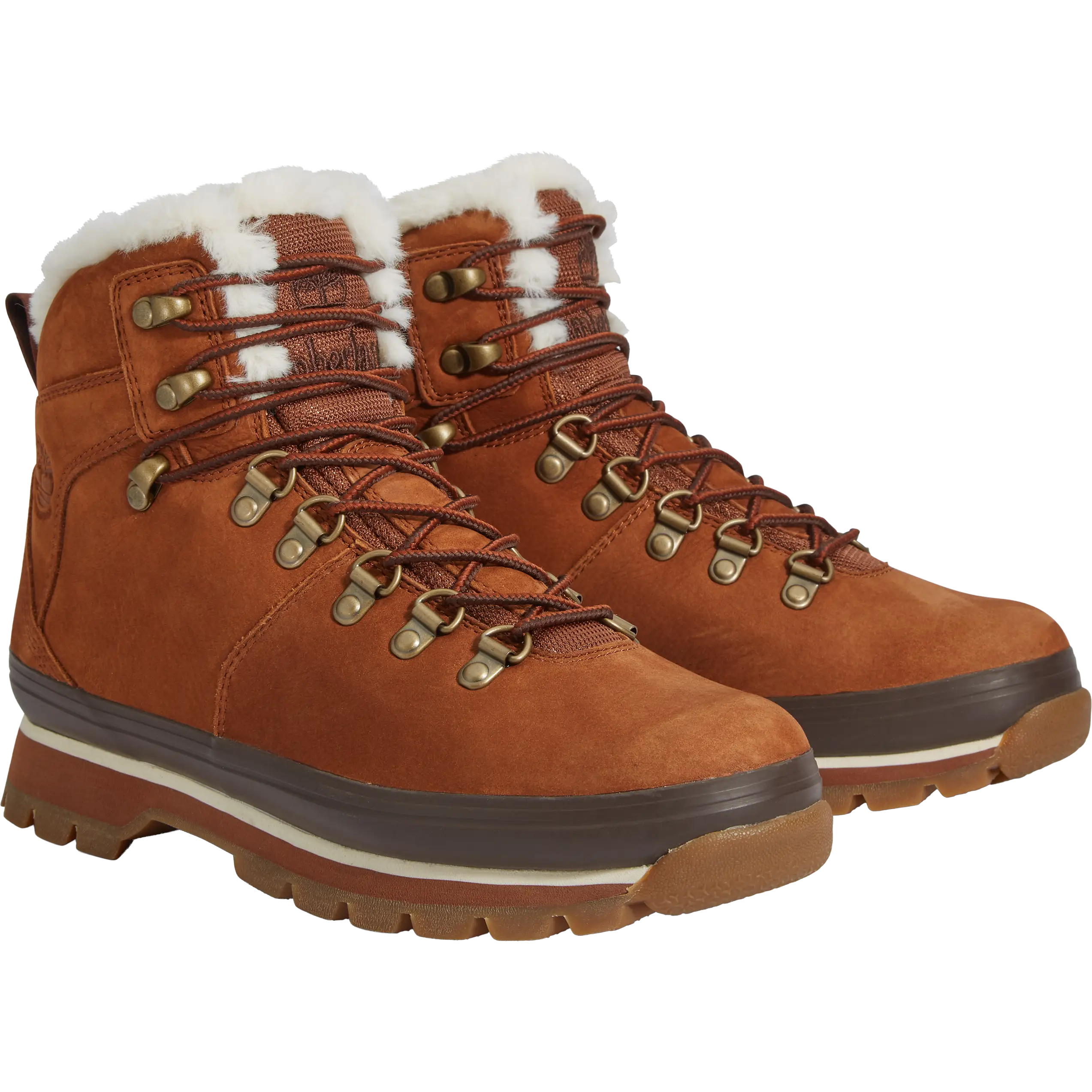 Timberland Mid Warm Lined Waterproof Boot Women - Saddle - US10/EU41,5 - Vandtætte støvler