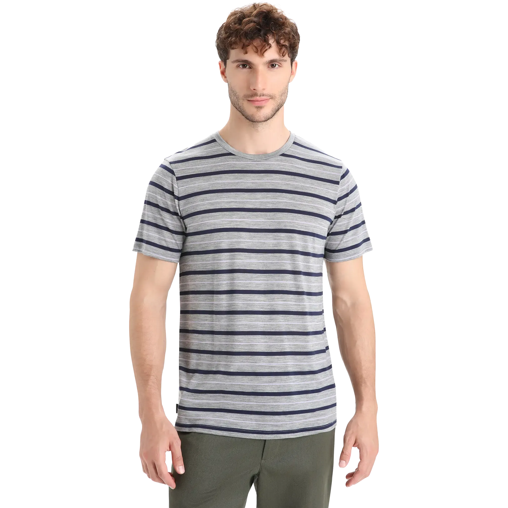 Wave SS Tee Stripe Men