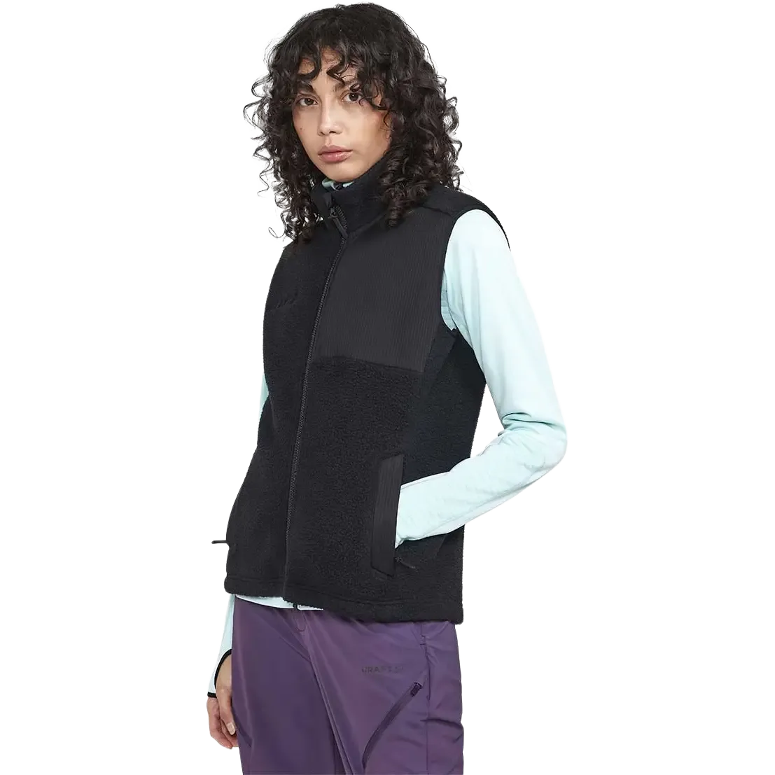 ADV Explore Pile Fleece Vest m/logo Women fleecevest