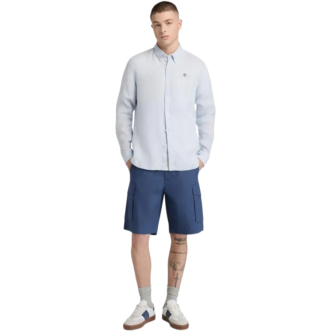 Brookline Poplin Cargo Shorts Men