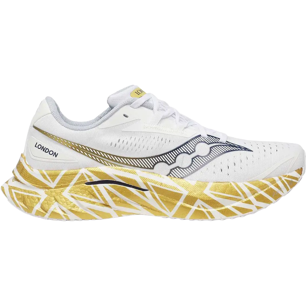 Saucony Endorphin Speed 4 Women - White/Gold - US9,5/UK7,5/41 - Konkurrence løbesko