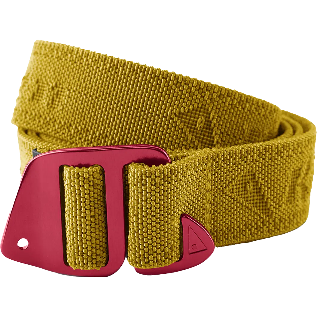 Klättermusen Gjord Stretch Belt 2.0 bælte - Gold - One size - Bælter og seler