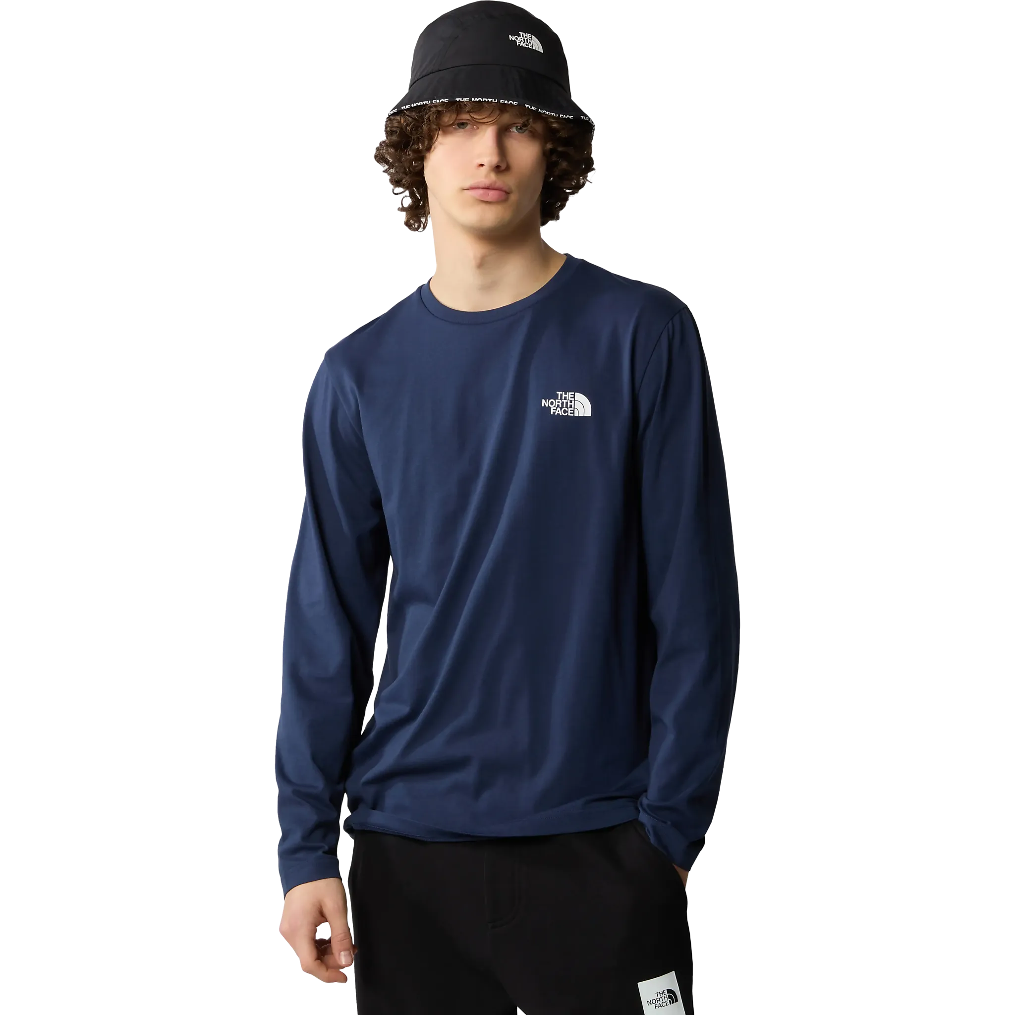 Simple Dome Tee L/S Men herr-T-shirt