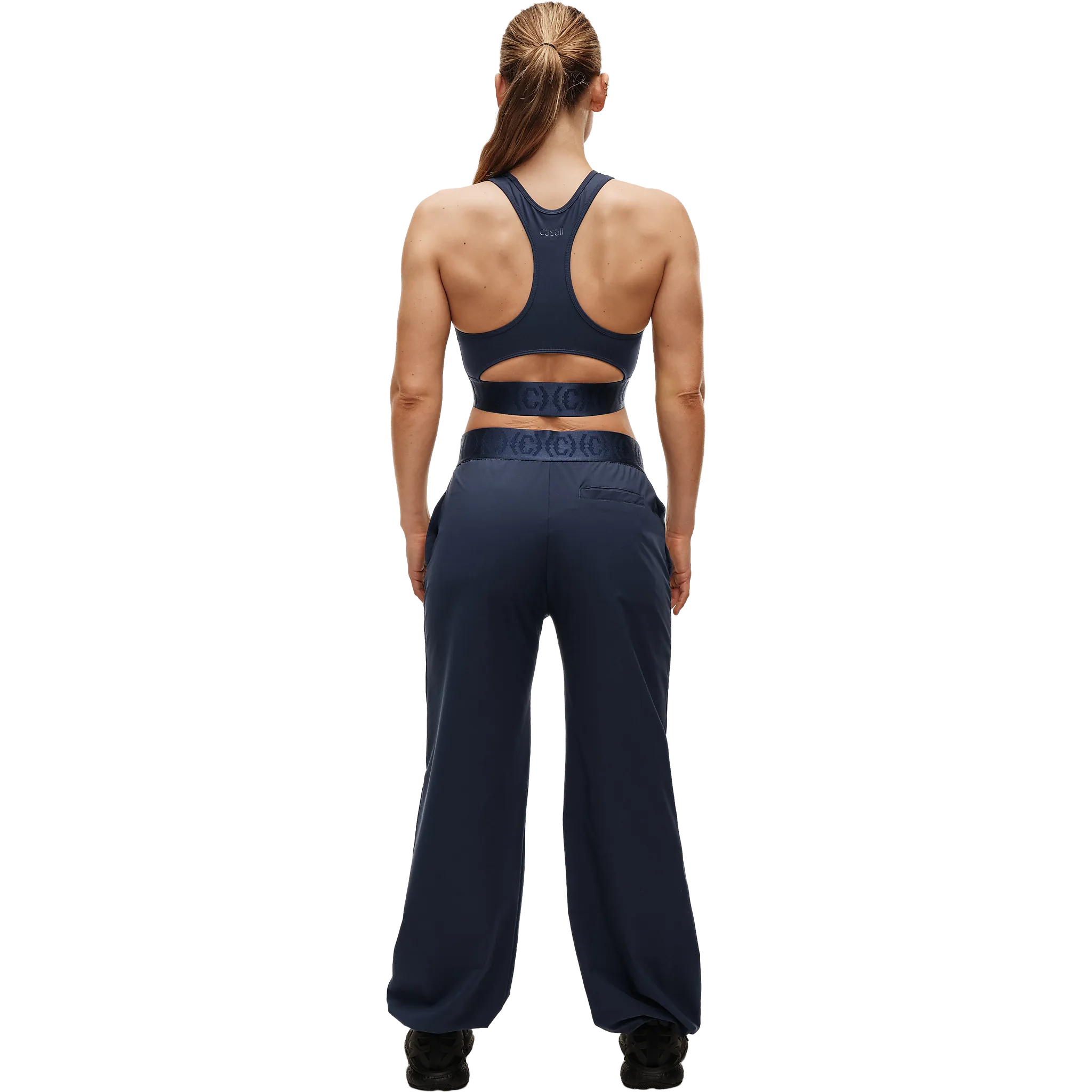 Logo Elastic Barrel Pant Woman