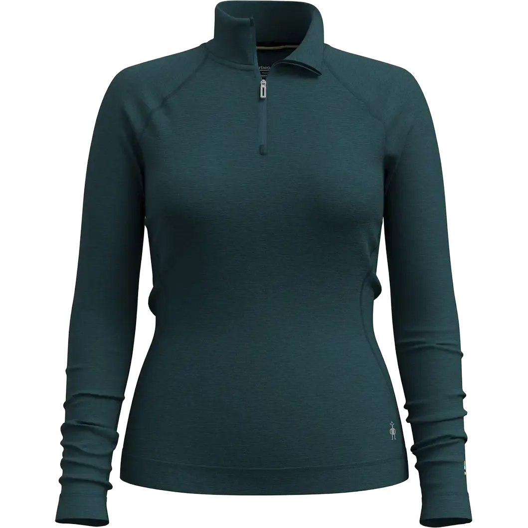 Thermal Merino Base Layer 1/4 Zip Women ullundertröja