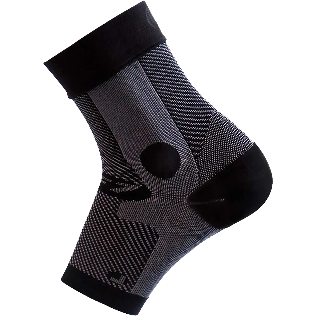Os1st AF7L Ankle Bracing Sleeve (venstre) - Black - XXL - Løbestrømper