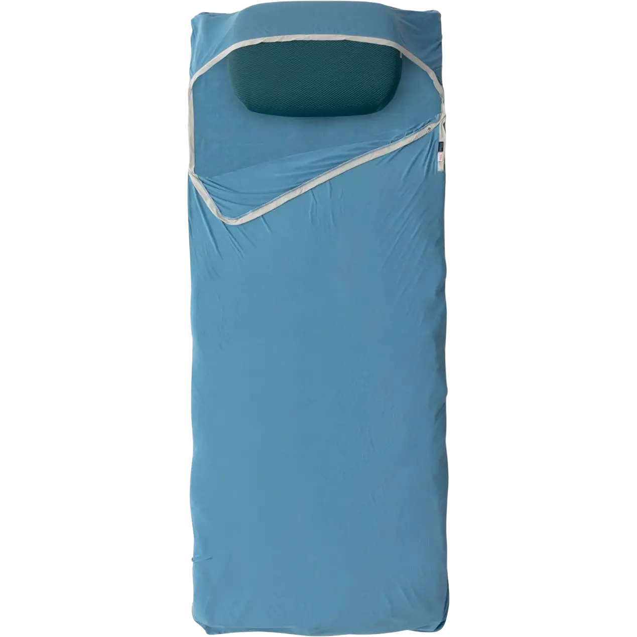 Sea to Summit Breeze Lightweight Liner Rectangular w/Pillow Case lagenpose - Cendre Blue - One size - Lagenposer