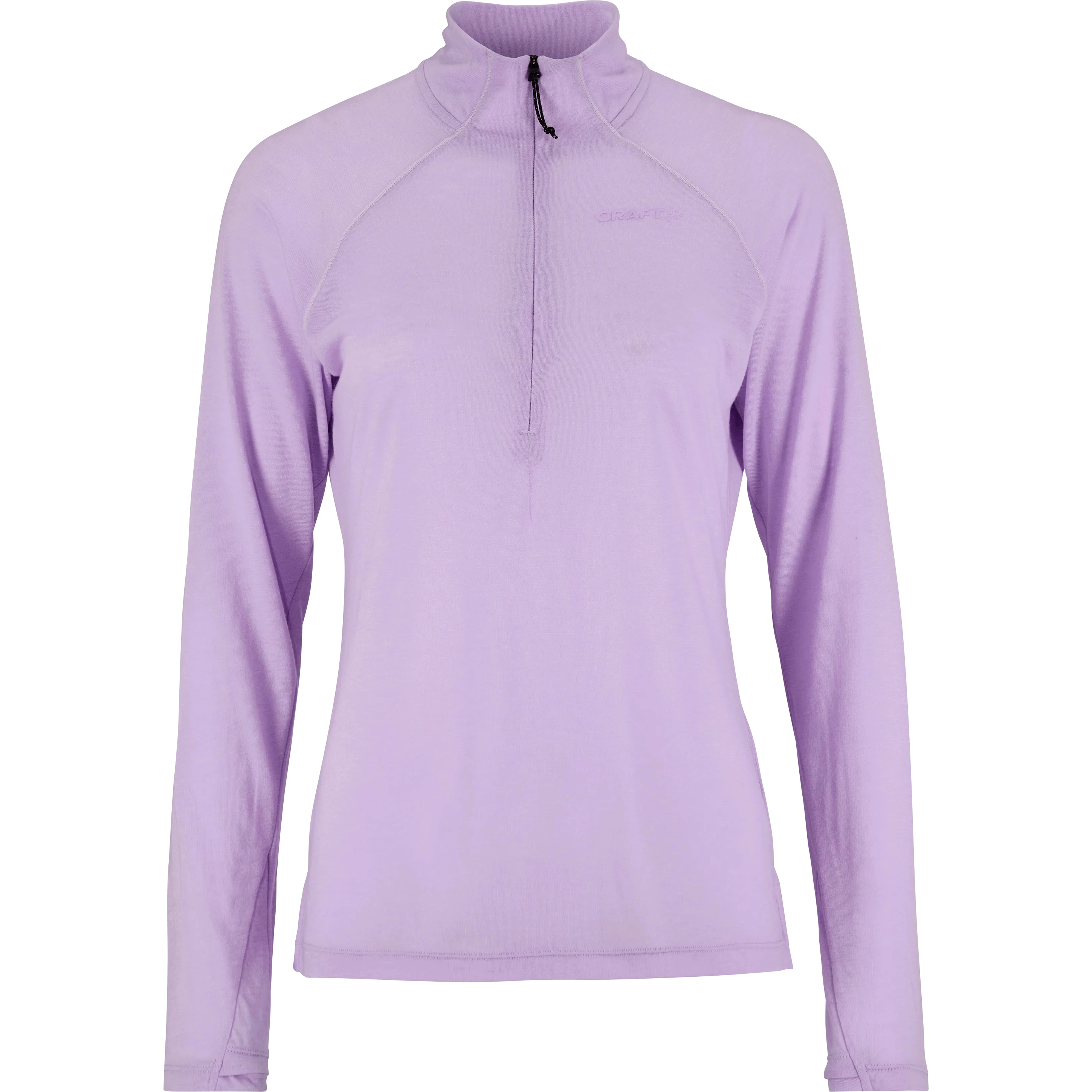Craft Adv Subz Wool LS Tee 3 Women - Lilac - XL - Løbe t-shirt