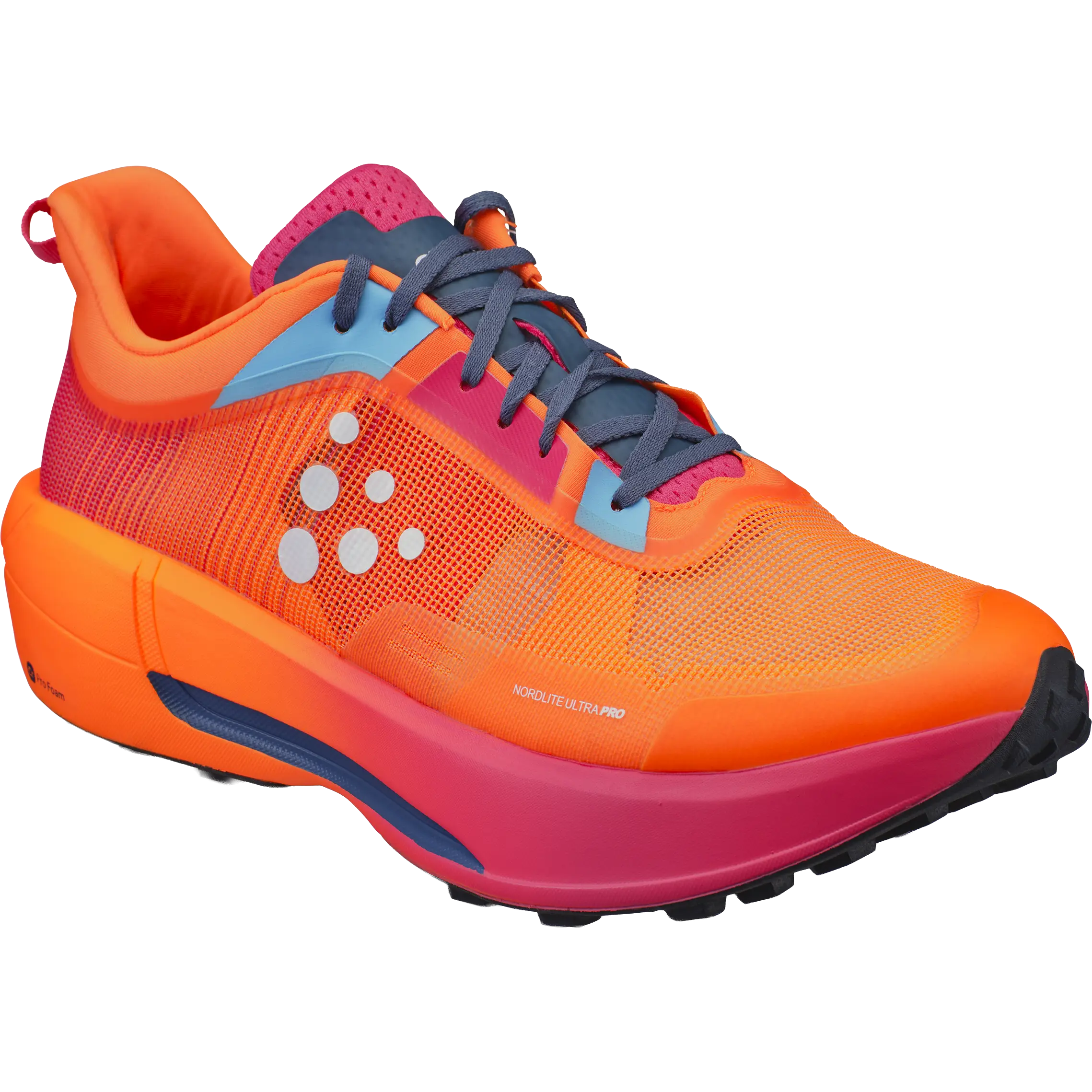 Craft Nordlite Ultra Pro Men - Flourange/Cosmo - UK 9/EU 43,5 - Trailsko