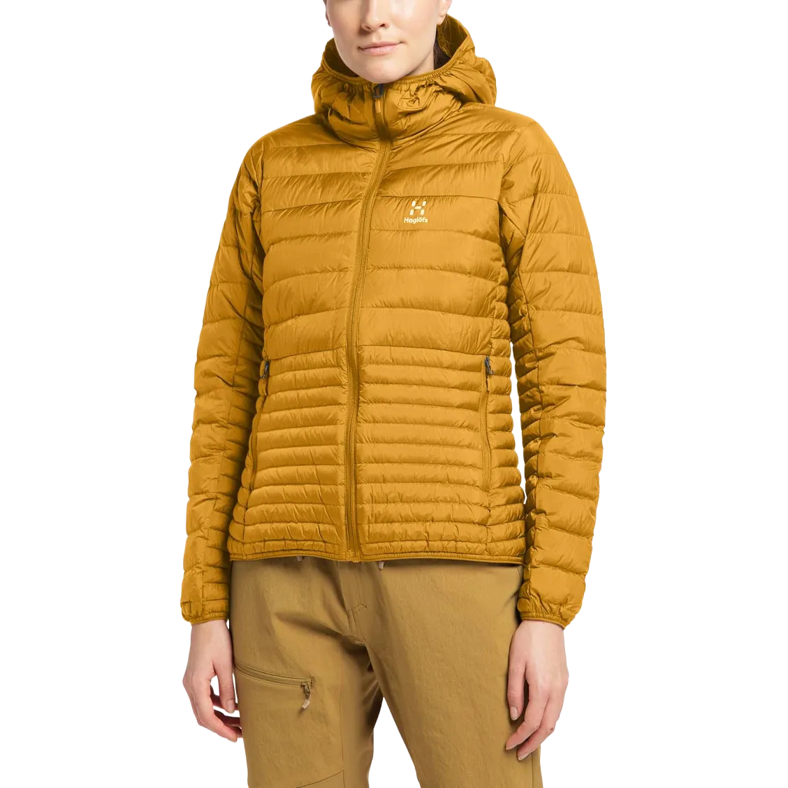 Micro Nordic Down Hood Women dunjakke