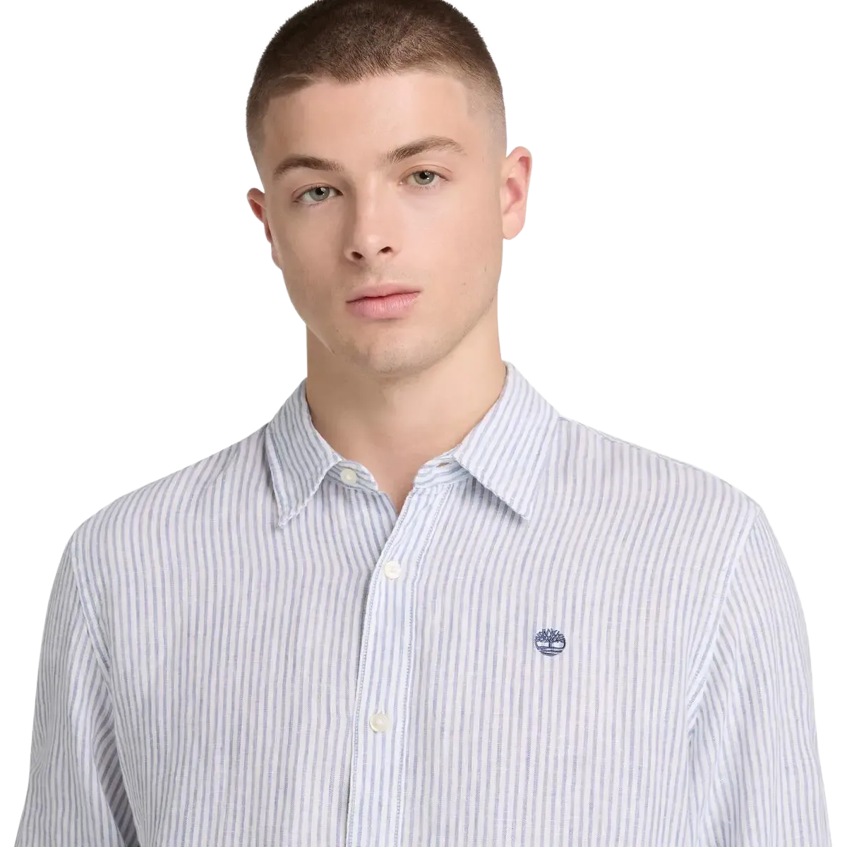 Mill Brook Linen Striped Shirt Reg Men
