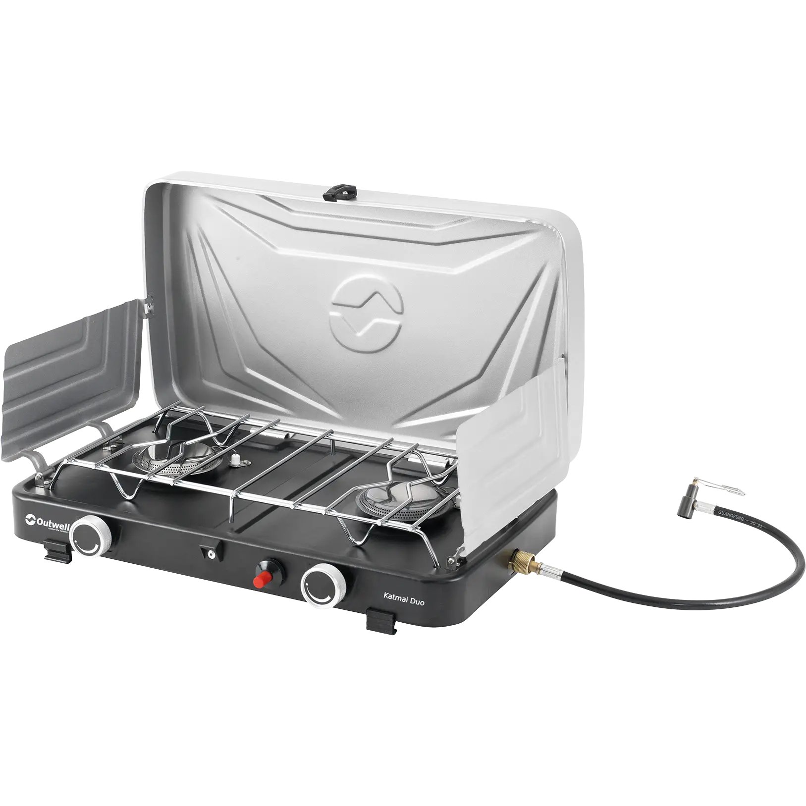 Outwell Katmai Duo gasblus - Silver Grey - One size - Brændere og grill
