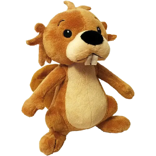 KFUM-Spejderne Bæverbamse Tøjdyr 20 cm
