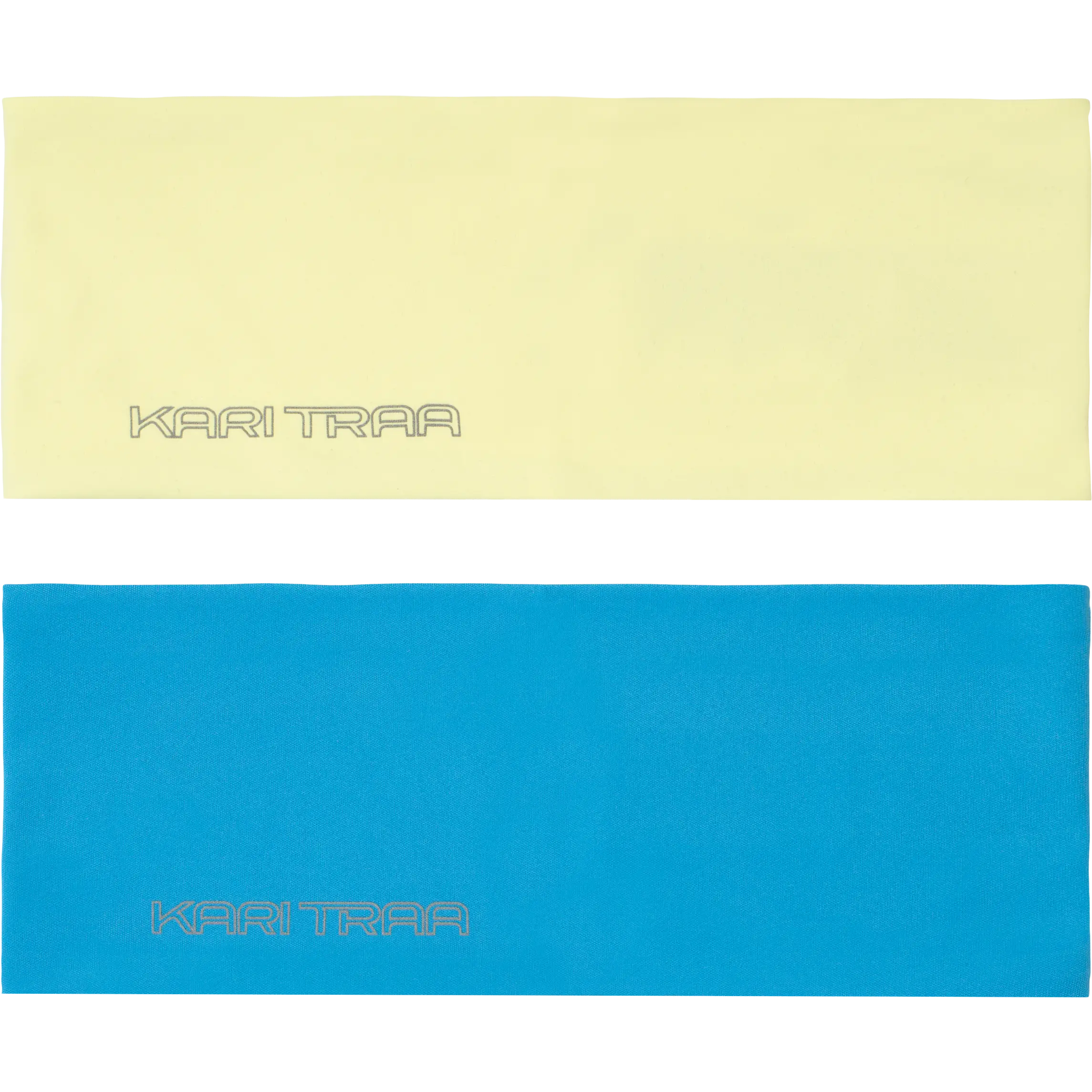 Kari Traa Una Headband 2 Pk - Mellow Yellow - One size