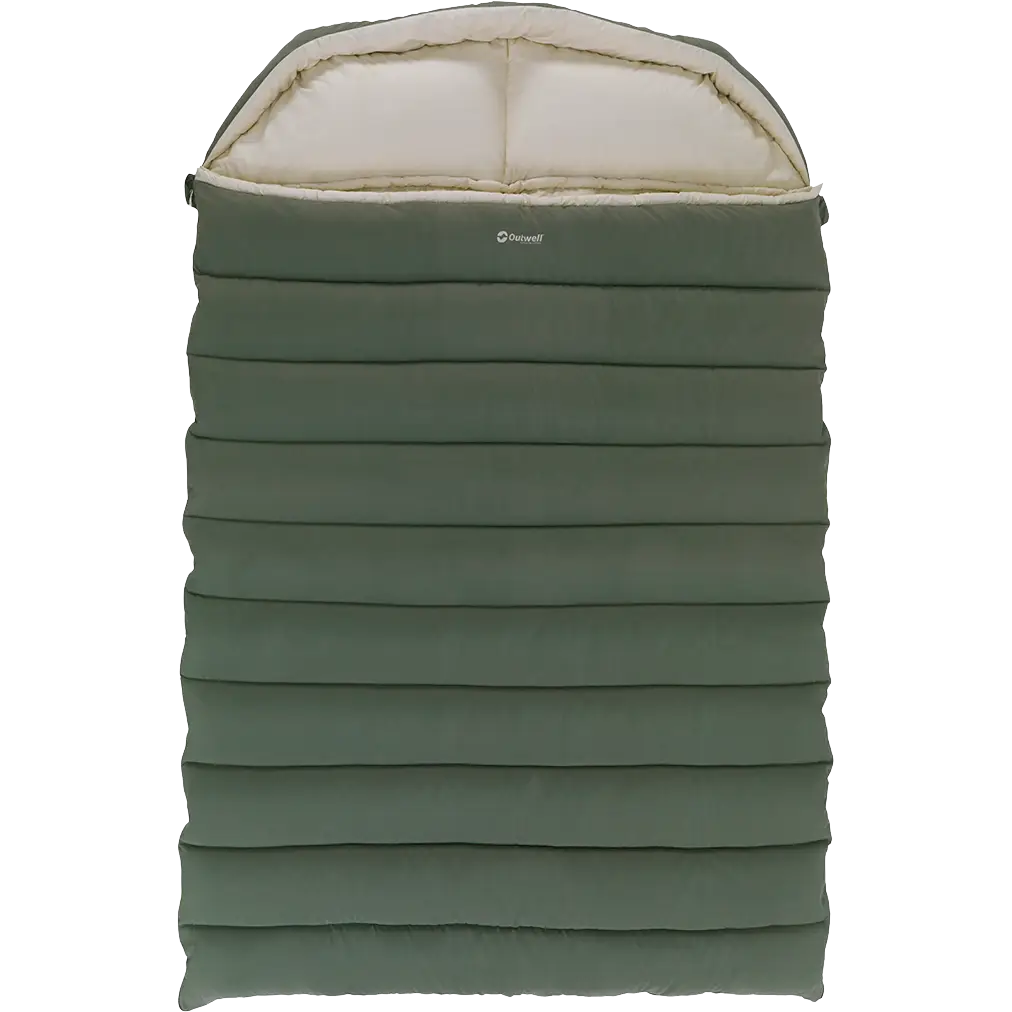 Outwell Constellation Lux Double -6 - Green - One size - Vintersovepose med fiber