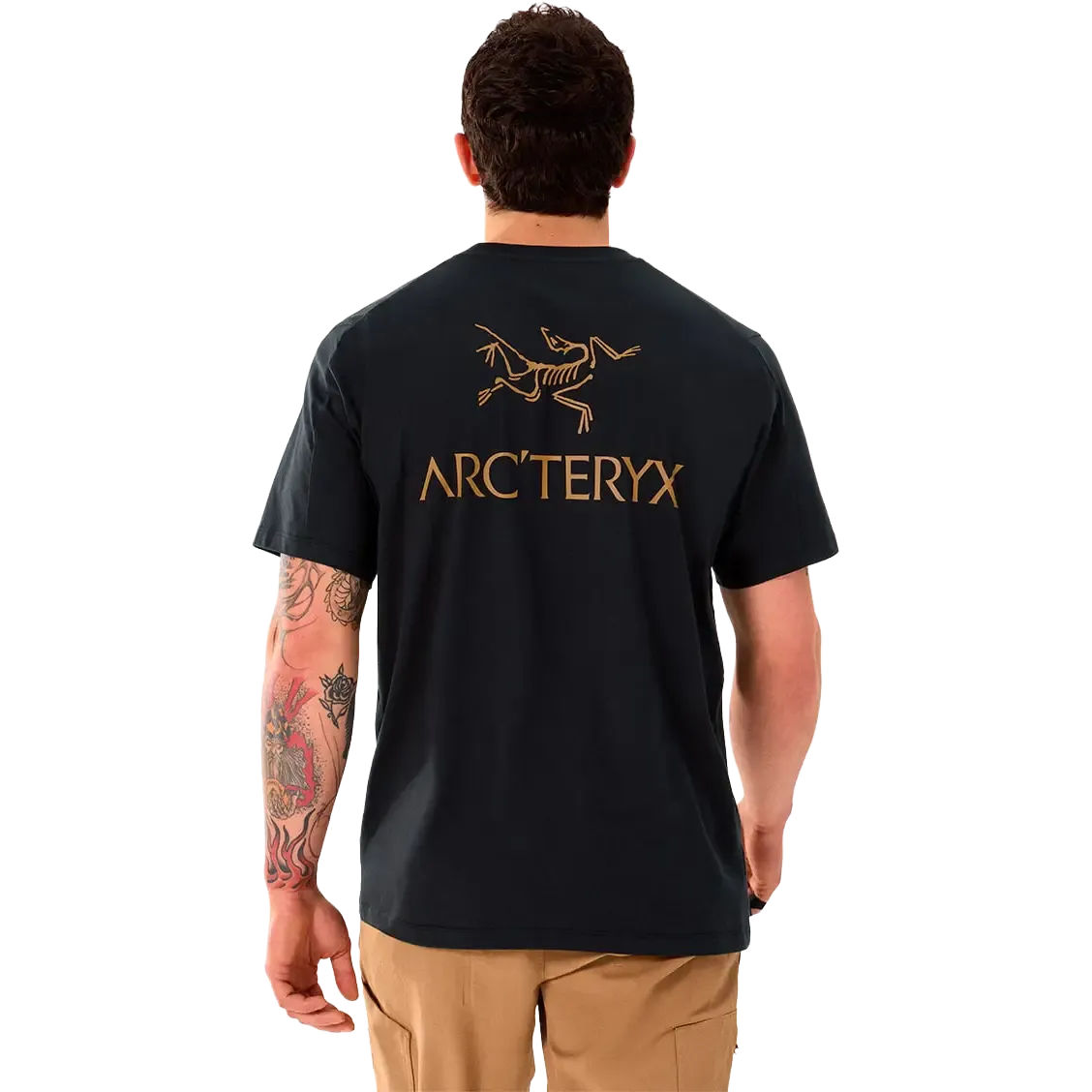 Kragg SL Cotton Bird Word SS Men herr-T-shirt