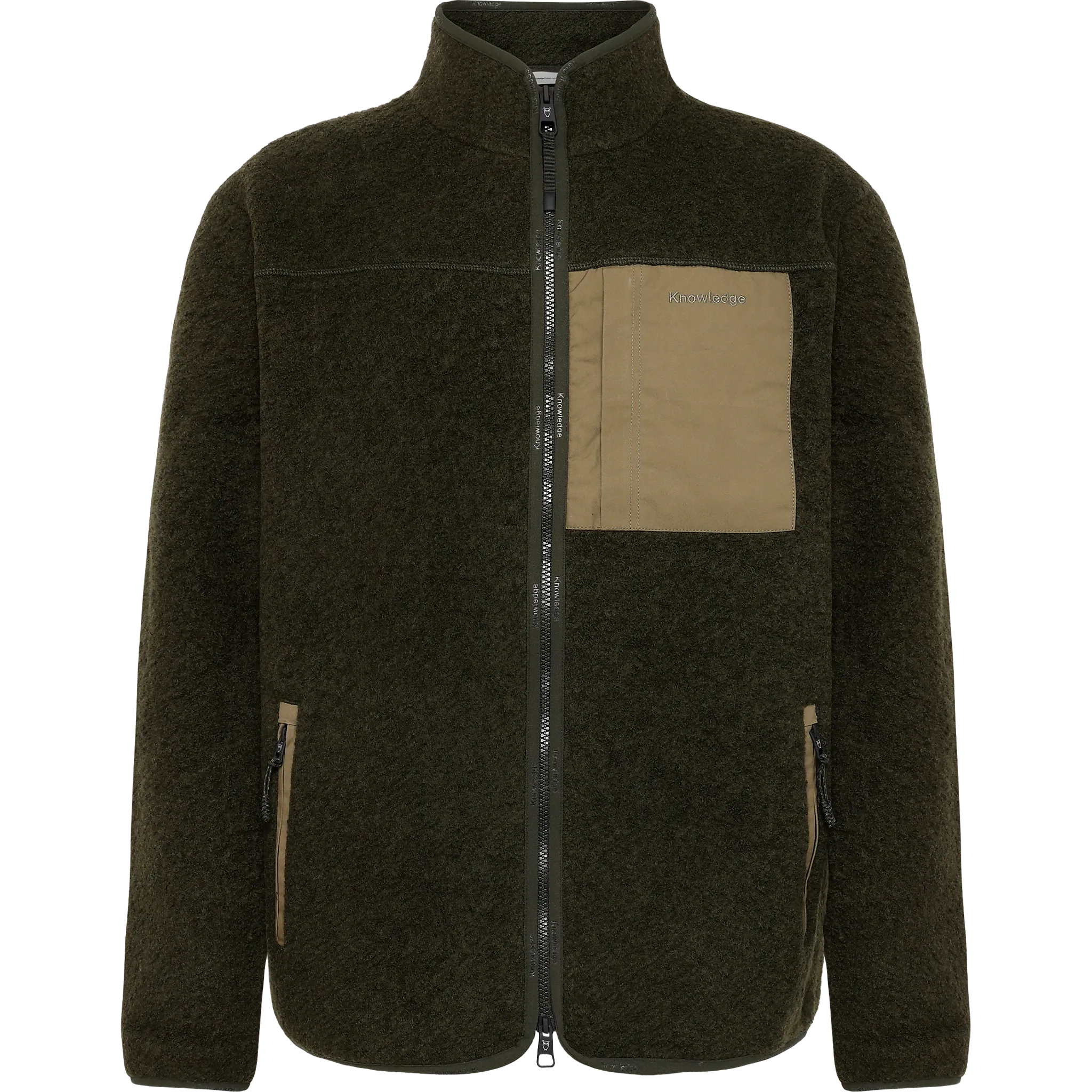 Wool Fleece Full Zip Men