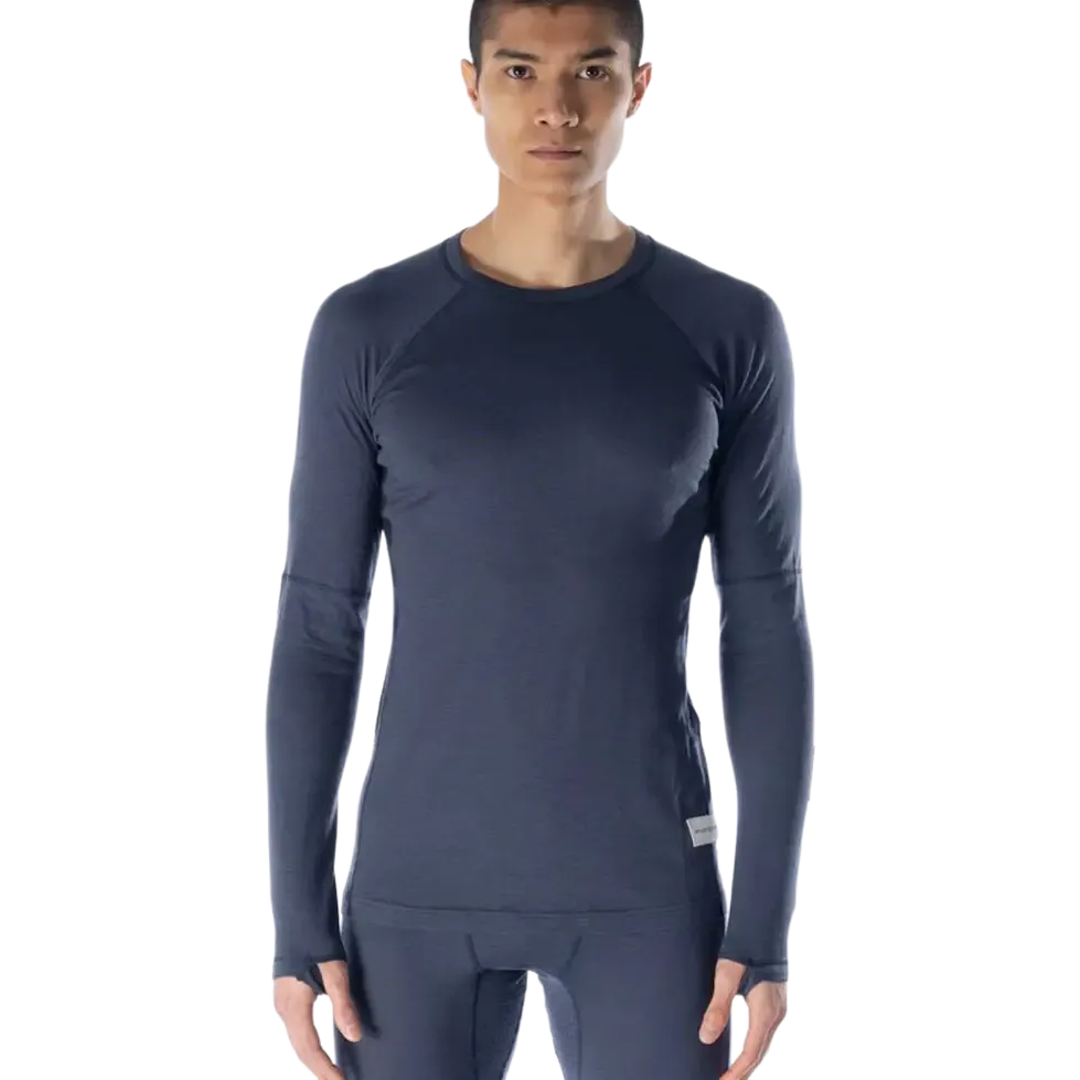 Boulder 125 Crew LS Men uldundertrøje
