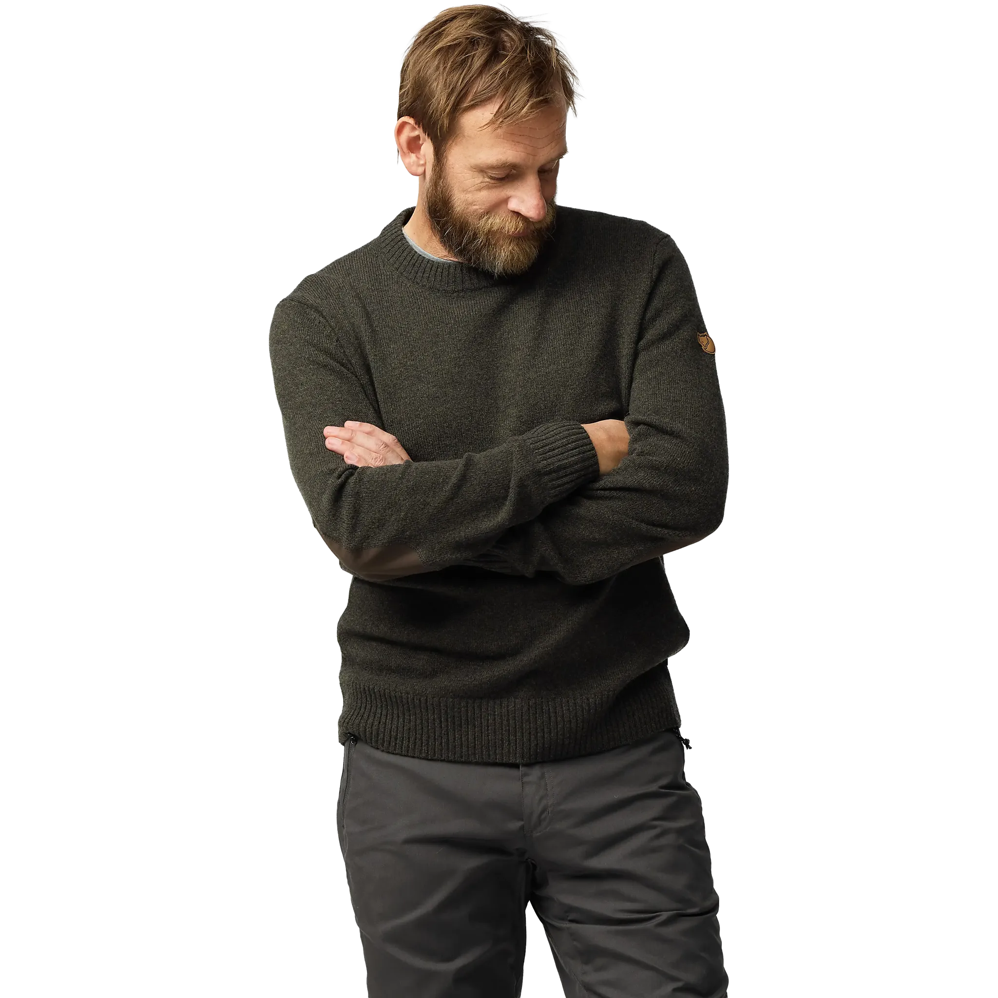 Övik Round-neck Sweater Men herrtröja