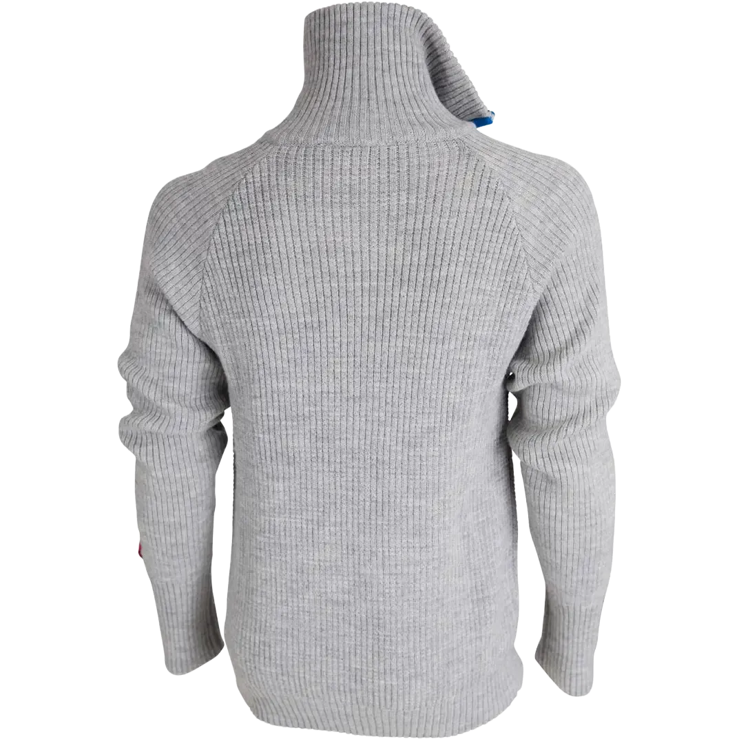 Rav Sweater W/Zip uldtrøje