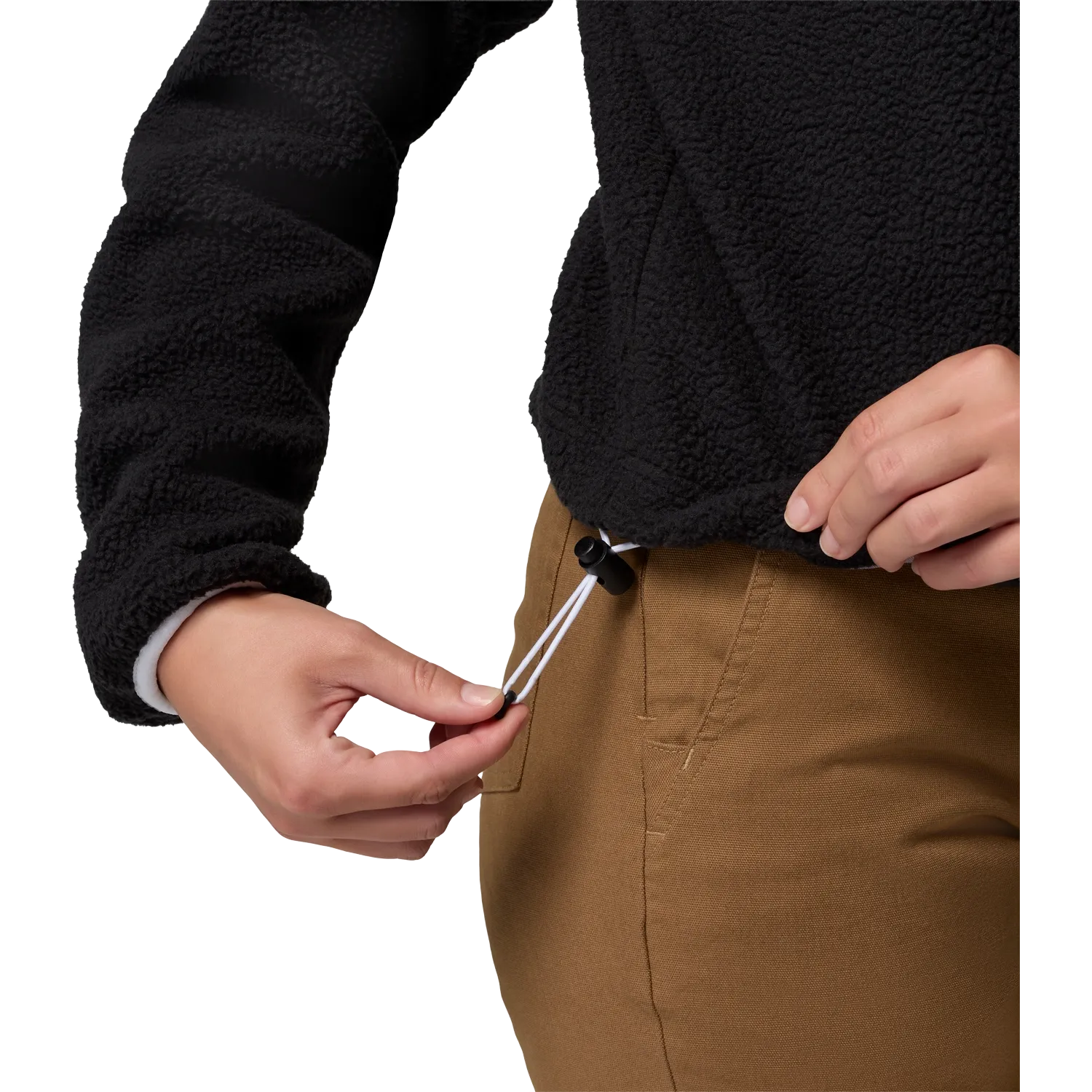 Helvetia II Cropped Half Snap Fleece Wom