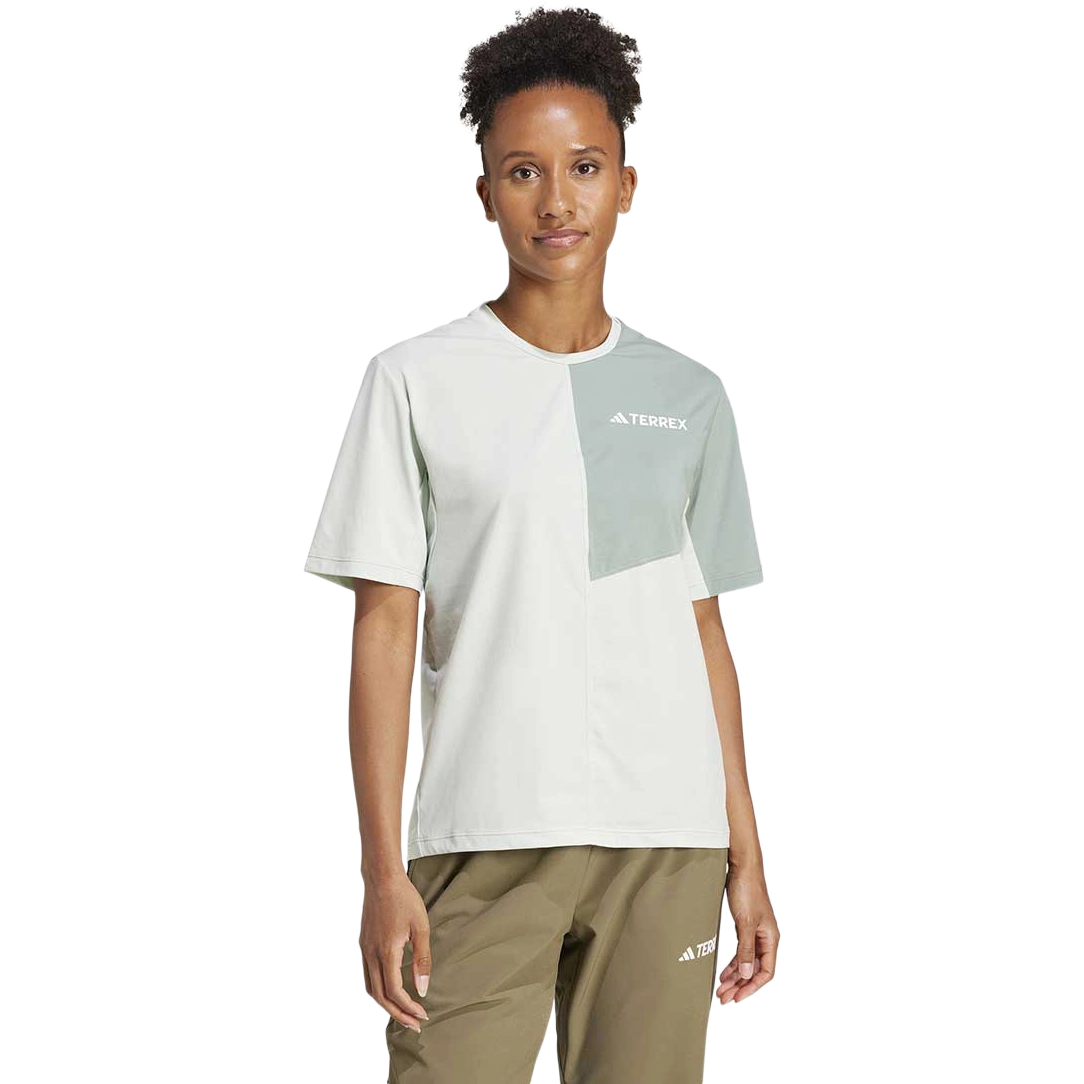 Adidas Mountainering Tee Women - Lingrn - XL - Kortærmet T-shirts