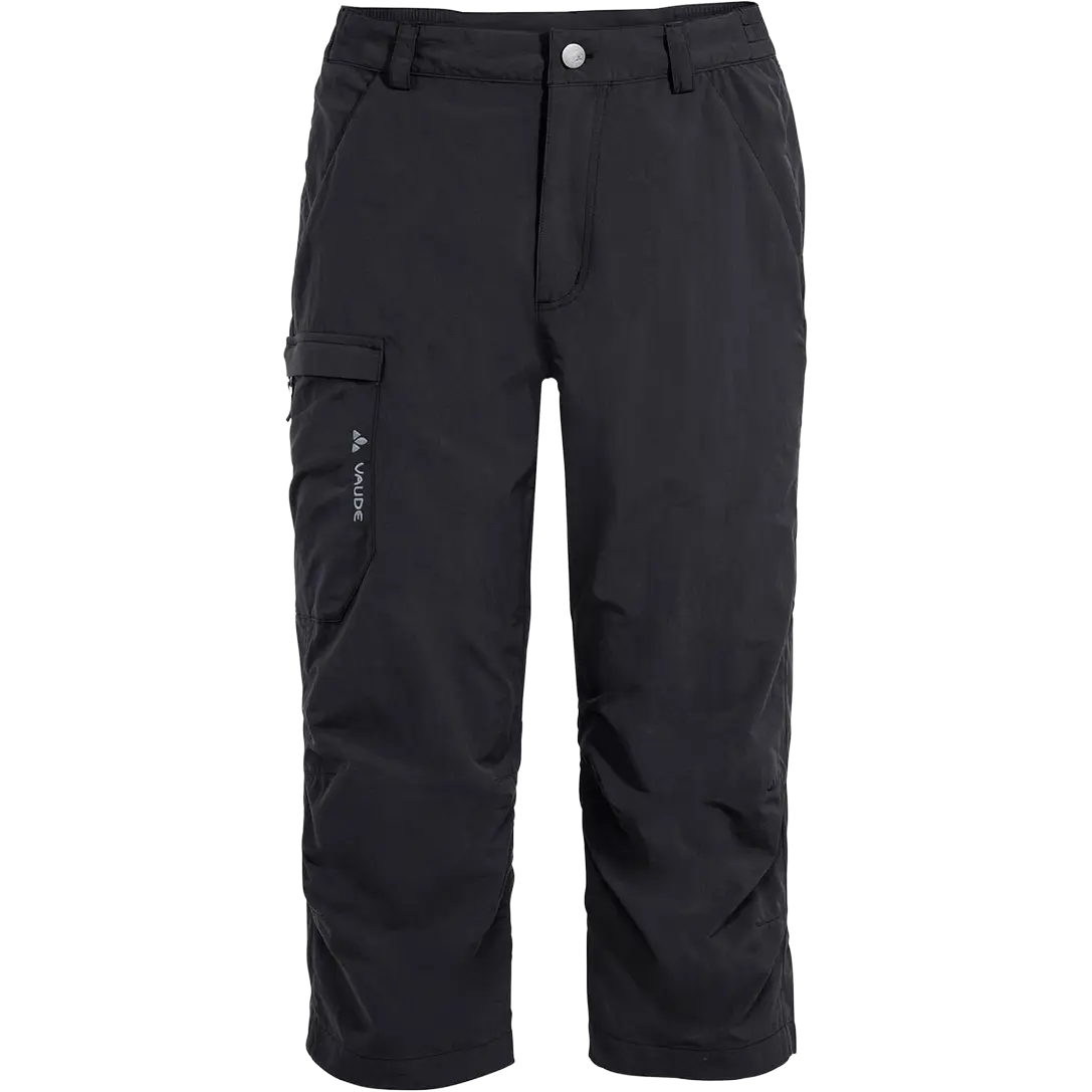 Vaude Farley Capri Pants II Men knickers - Black - 48 - Knickers og kneepants