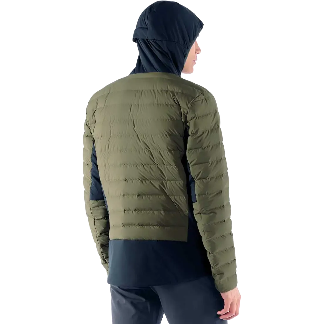 Divide Fusion Stretch Hoodie Men dunjakke