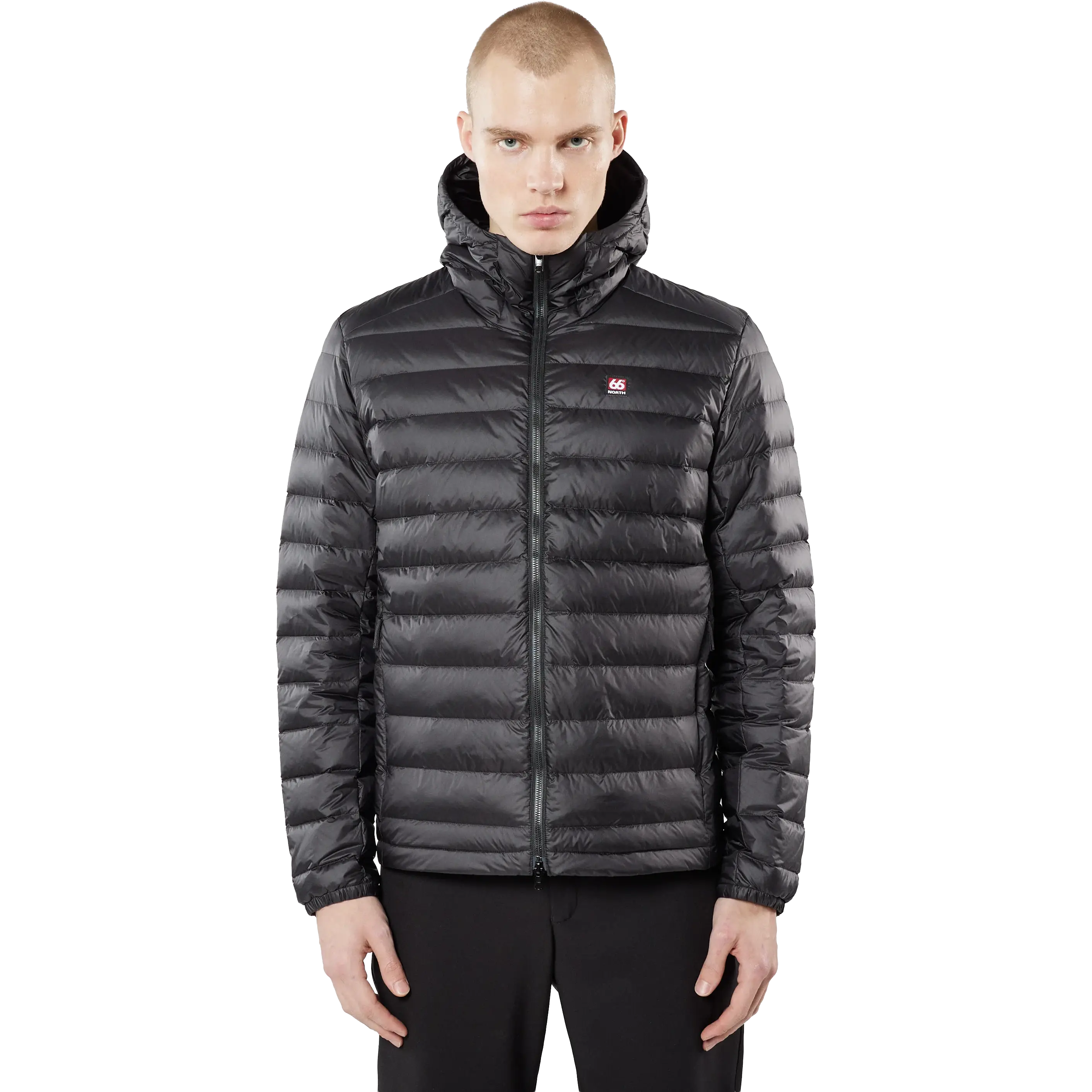 66°North Keilir Down Jacket Men - Black - M - Overgangsjakker
