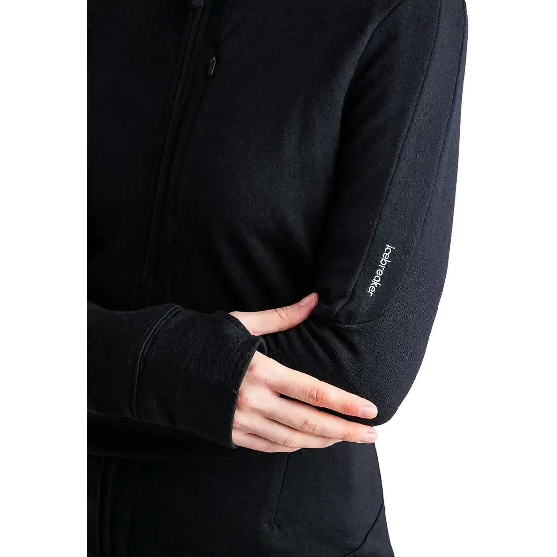 Quantum IV LS Zip Women uldtrøje